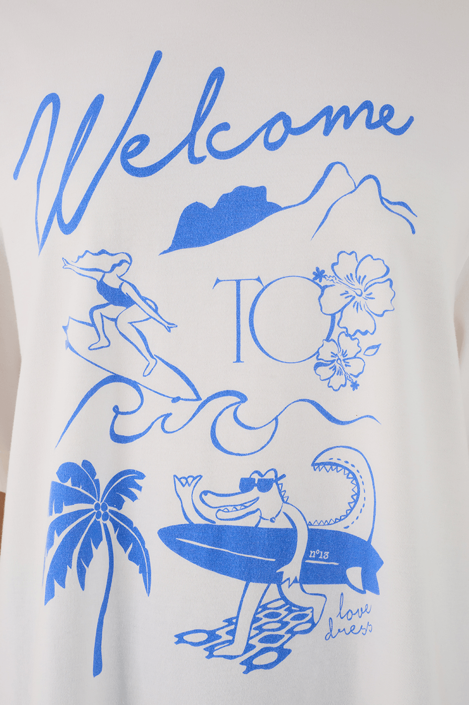 Off-White Welcome To Rio Short Sleeve Graphic T-Shirt
