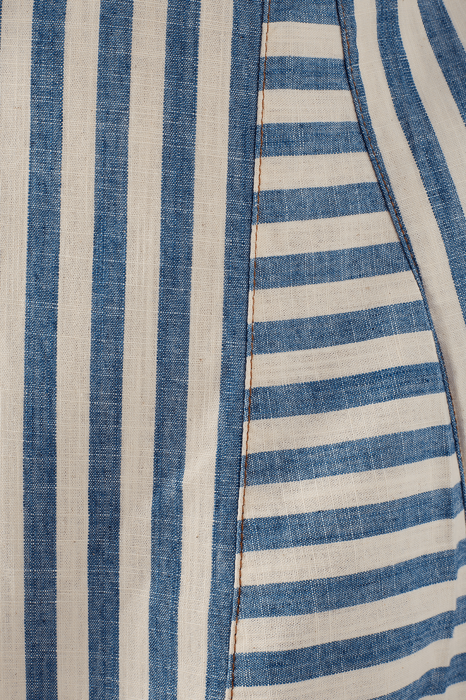 Denim Stripe Twill Pants_6