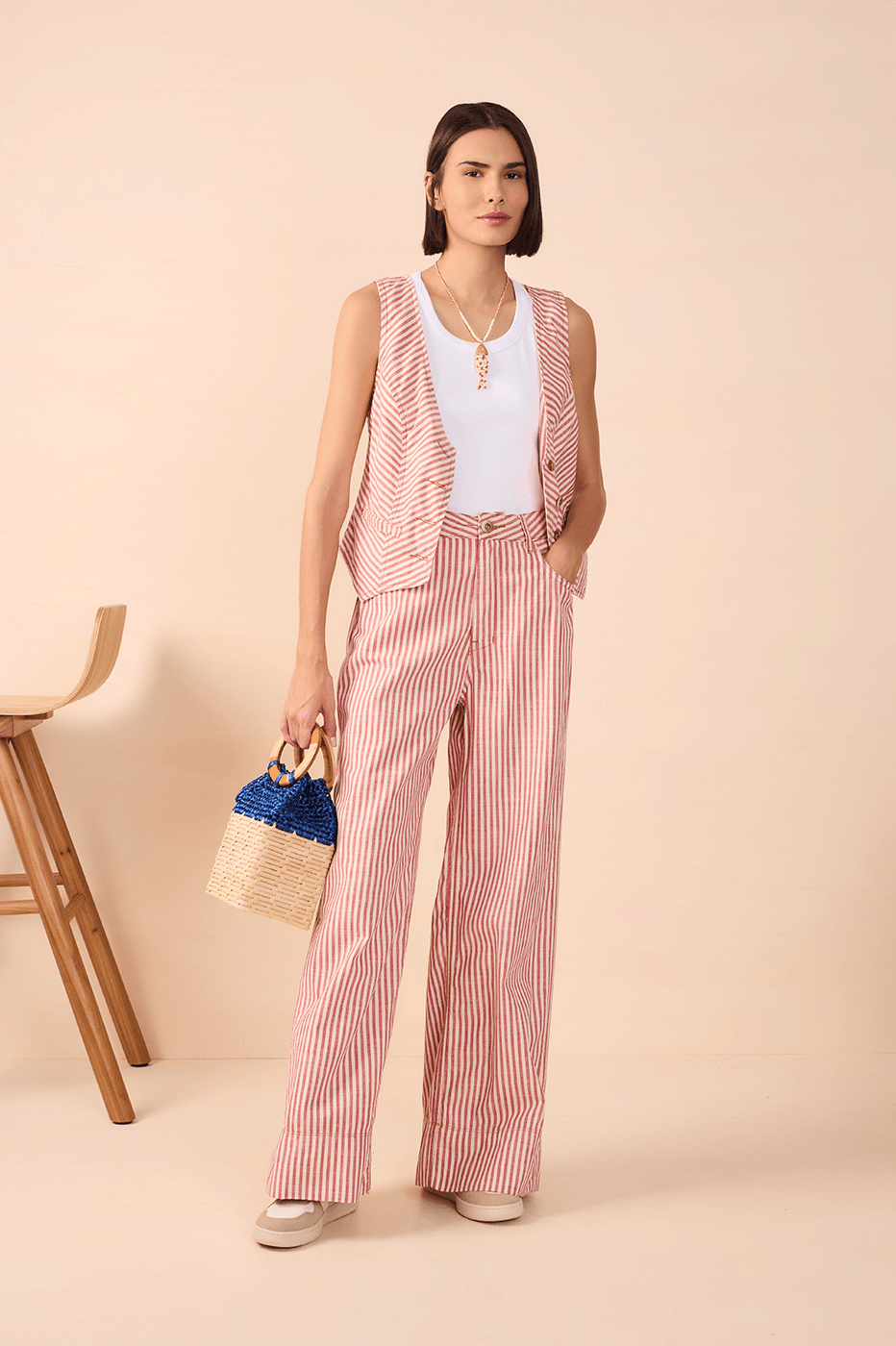 Guará Stripe Twill Pants_1