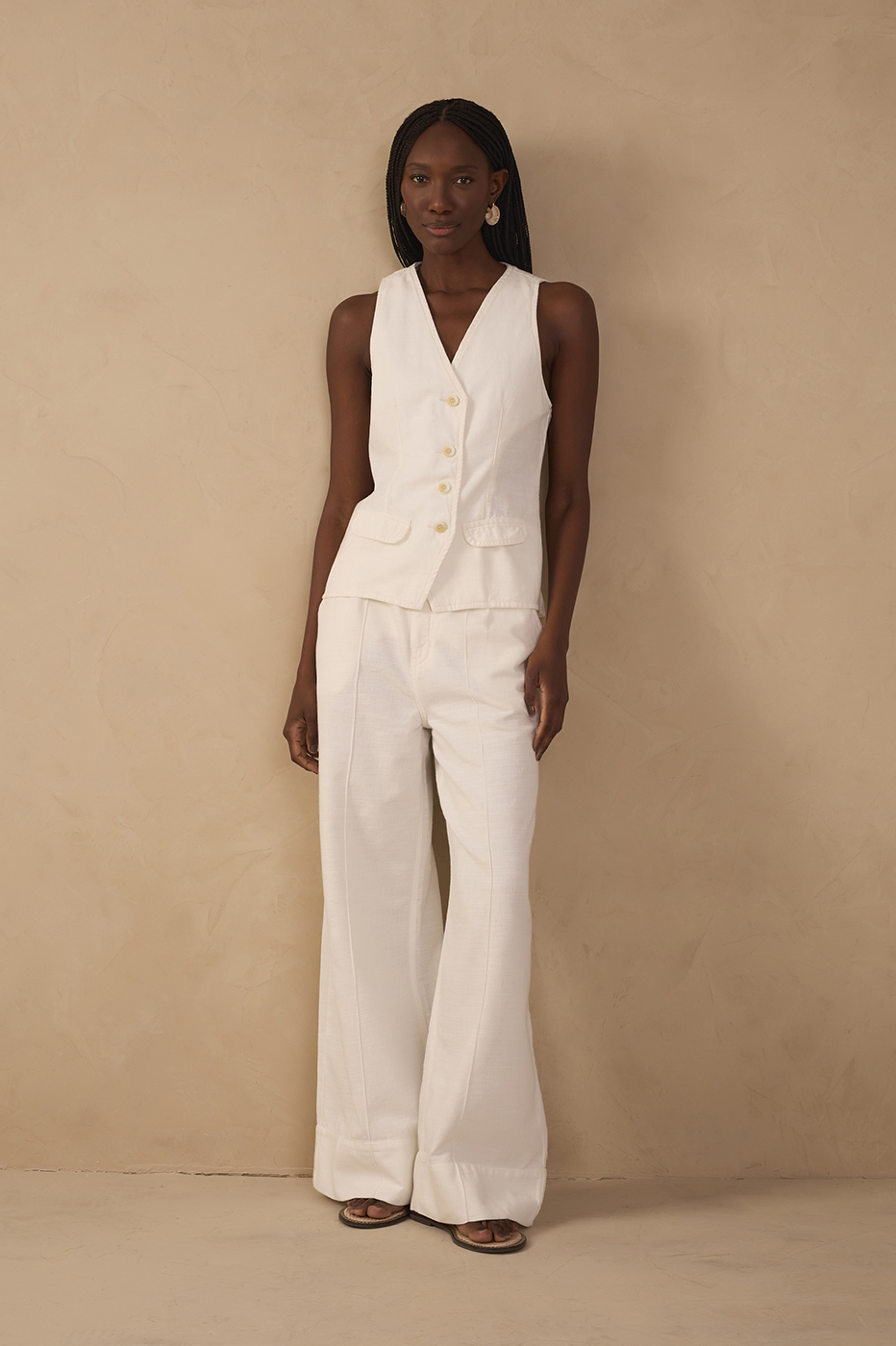 Tailored Linen Twill Pants_1