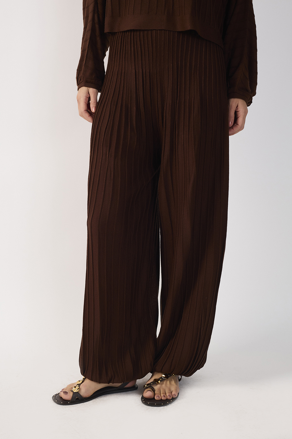 Nervuras Aladdin Tricot Pants_5