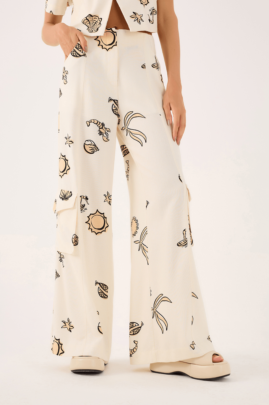 Maré Mansa Print Pants