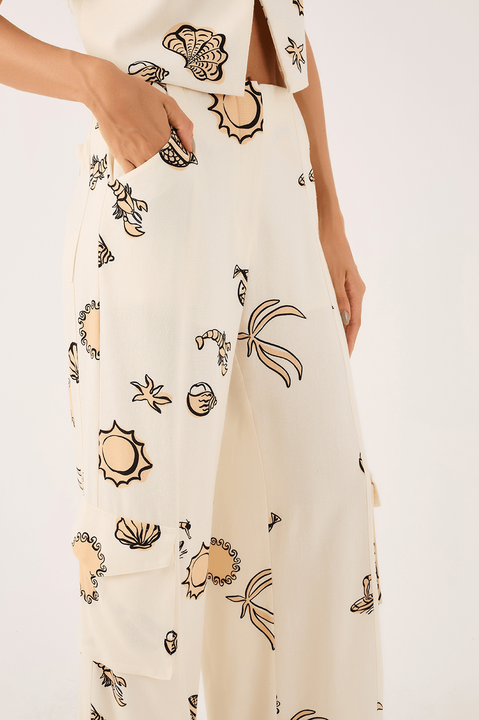 Maré Mansa Print Pants