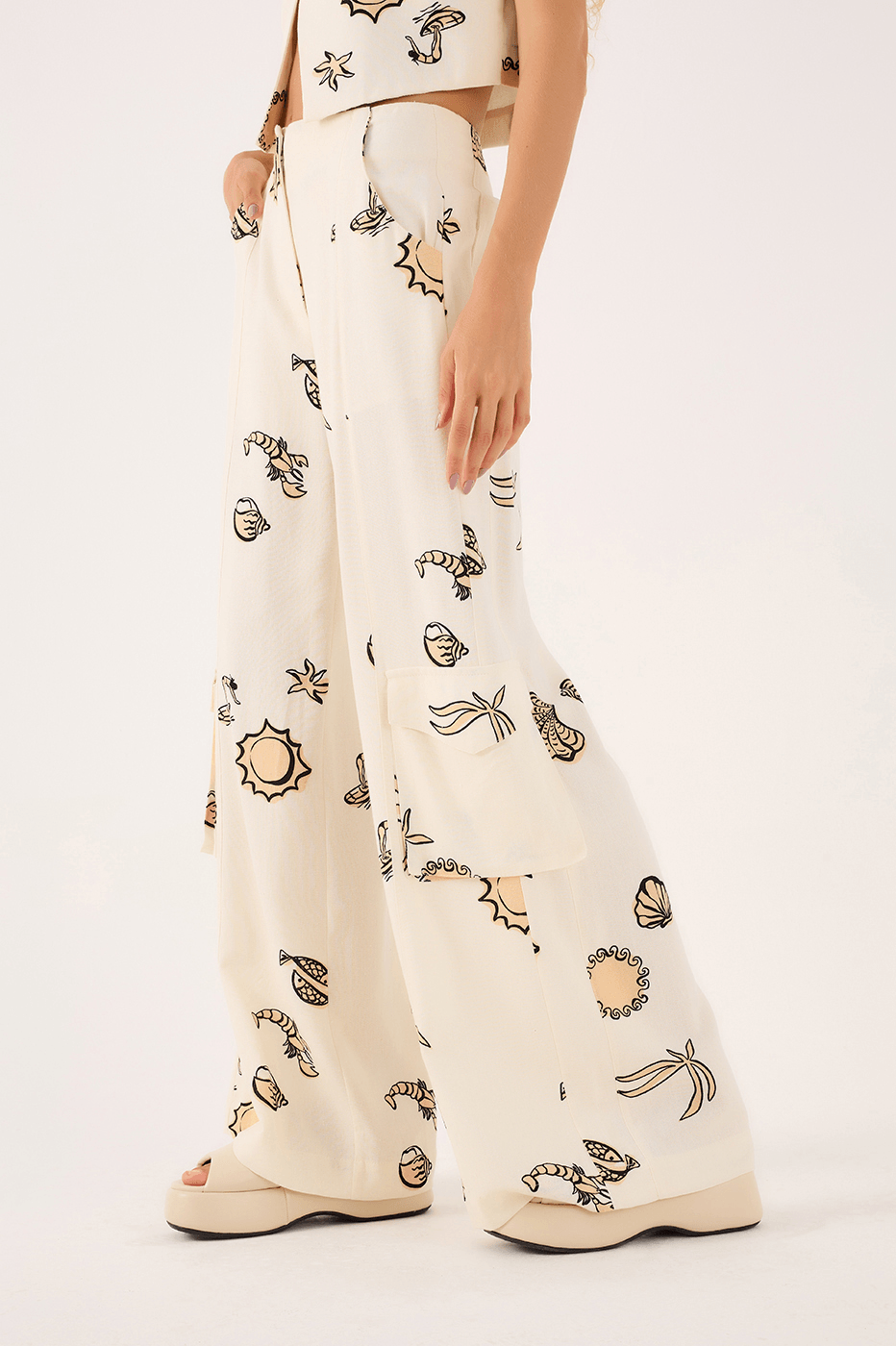 Maré Mansa Print Pants