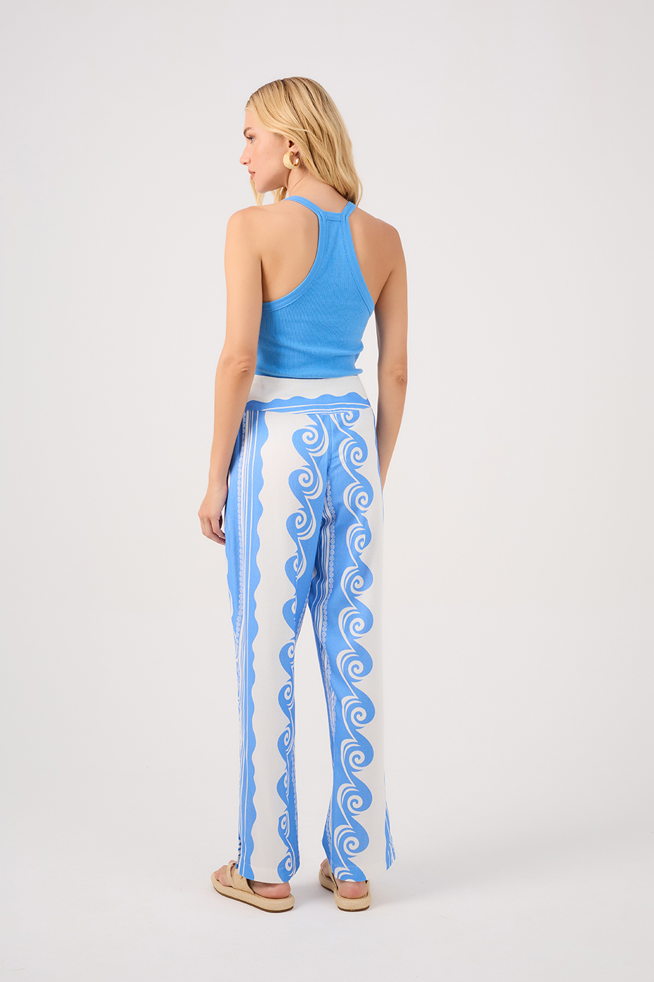 Ocean Print Pants_6