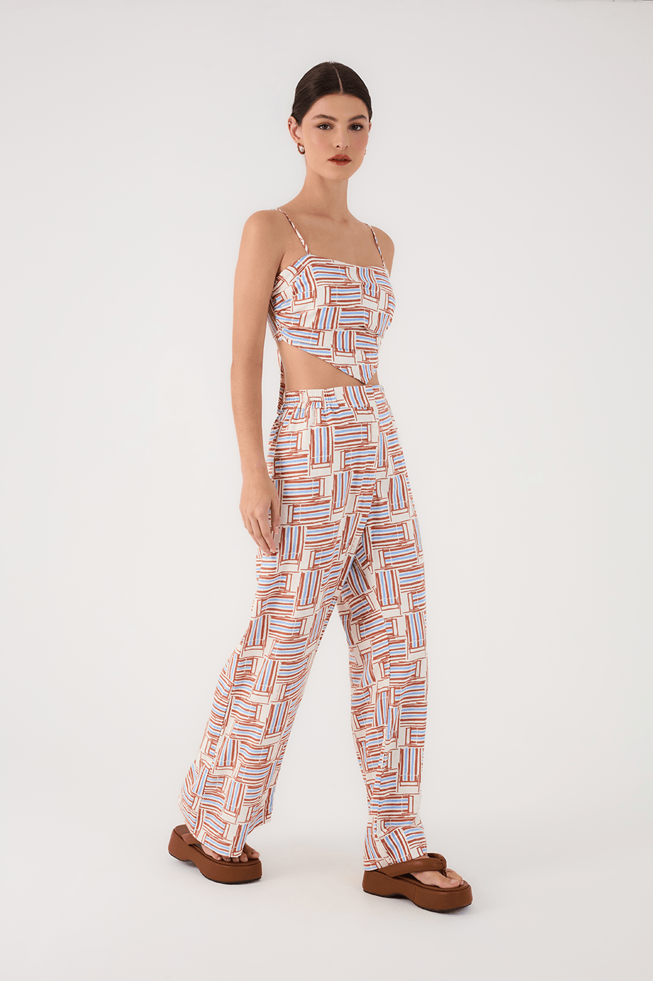 Chairs Print Pants_2