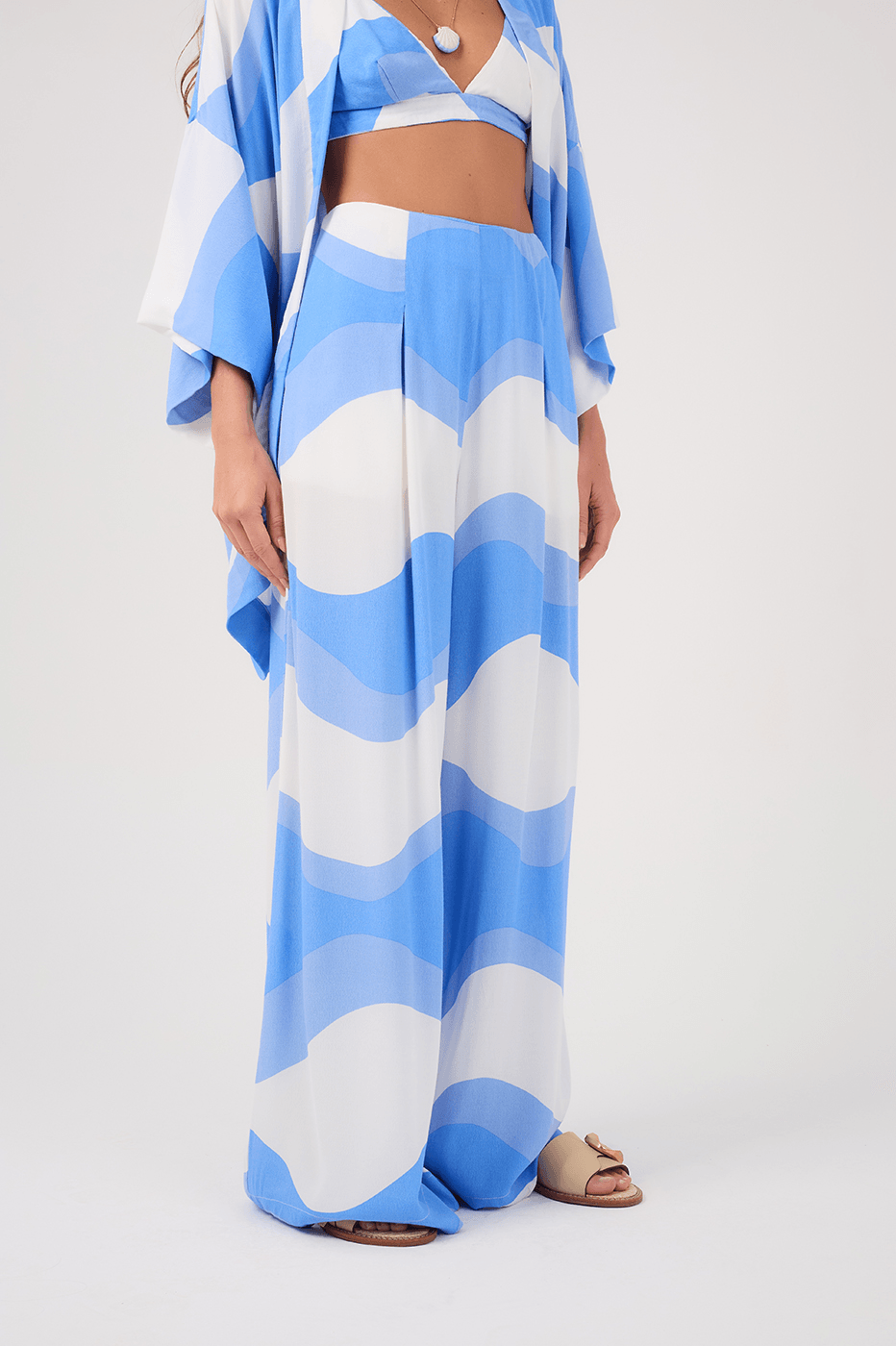 Fluir Print Crepe Wide-Leg Pants_3