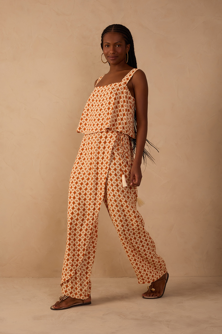 Crepe Melissa Print Pants_1