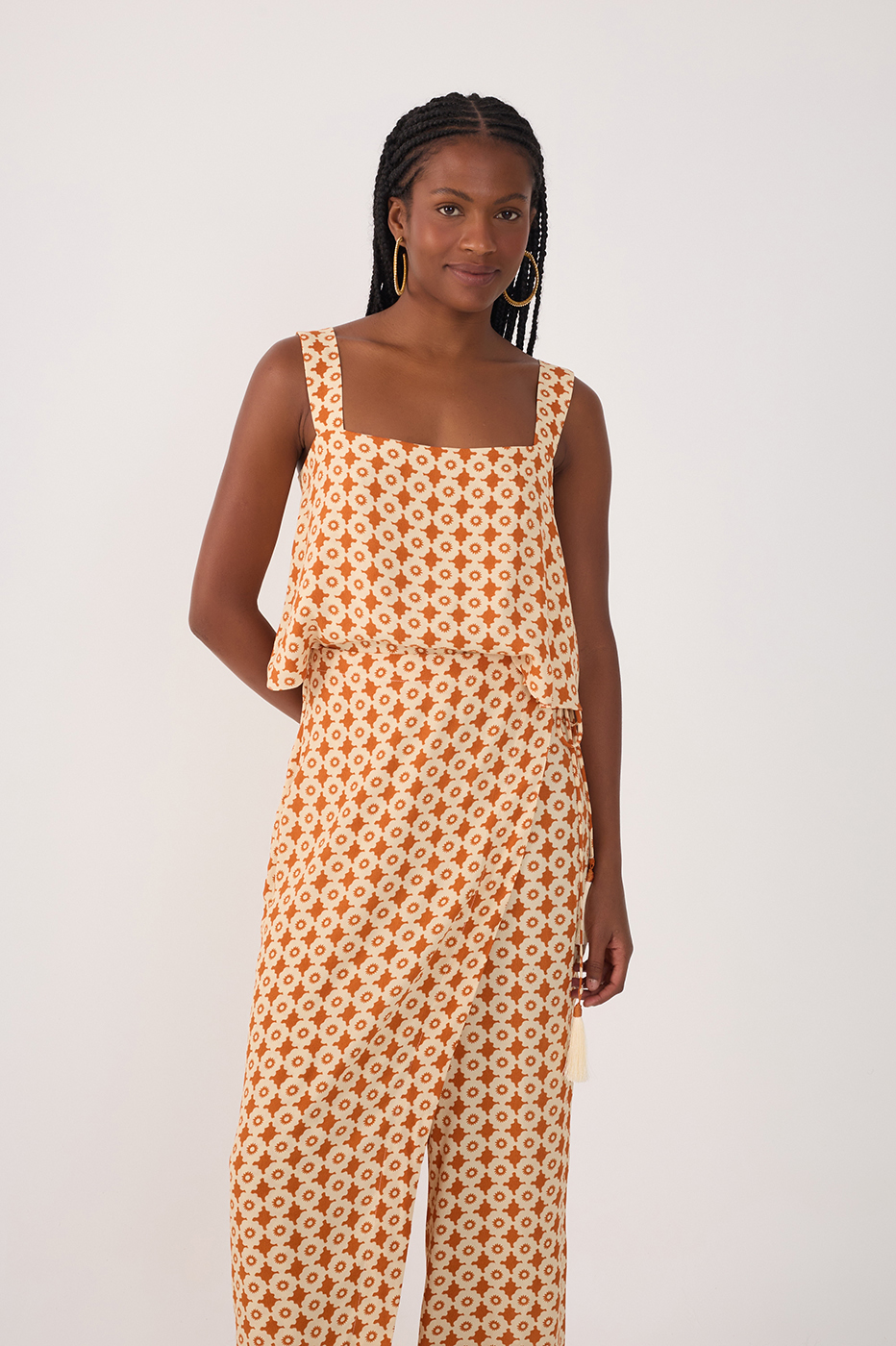 Crepe Melissa Print Pants_3