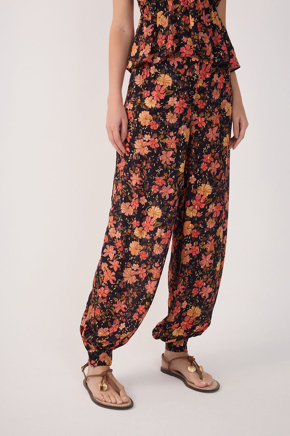 Lurex Encontro Print Pants_3