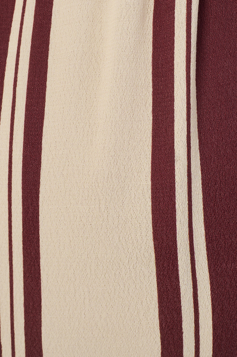 Brown Stripes Drawstring Wide-Leg Pants_6