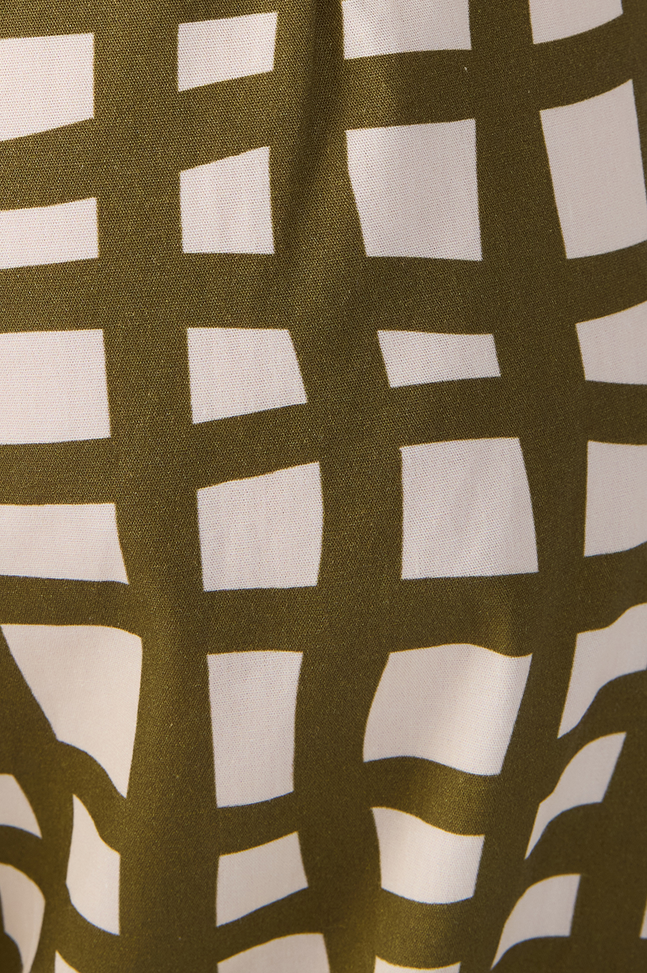 Green Trama Pockets Belted Pants_7