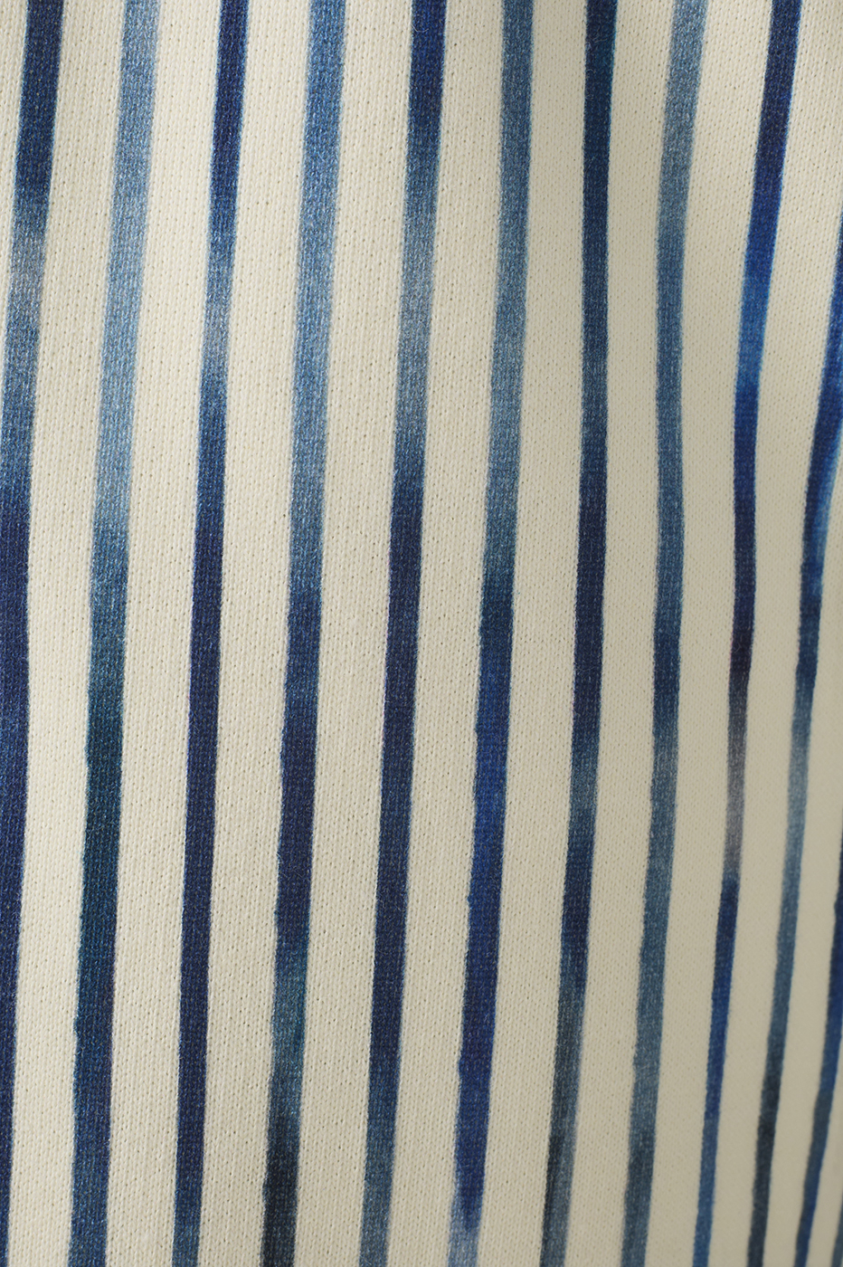 Blue Stripes Smocked Cuffs Sweatpants_8