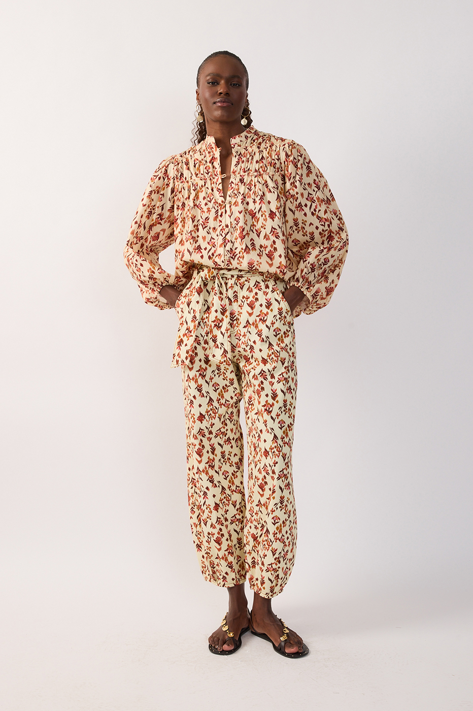 Off-White Belted Pockets Twill Pants_2
