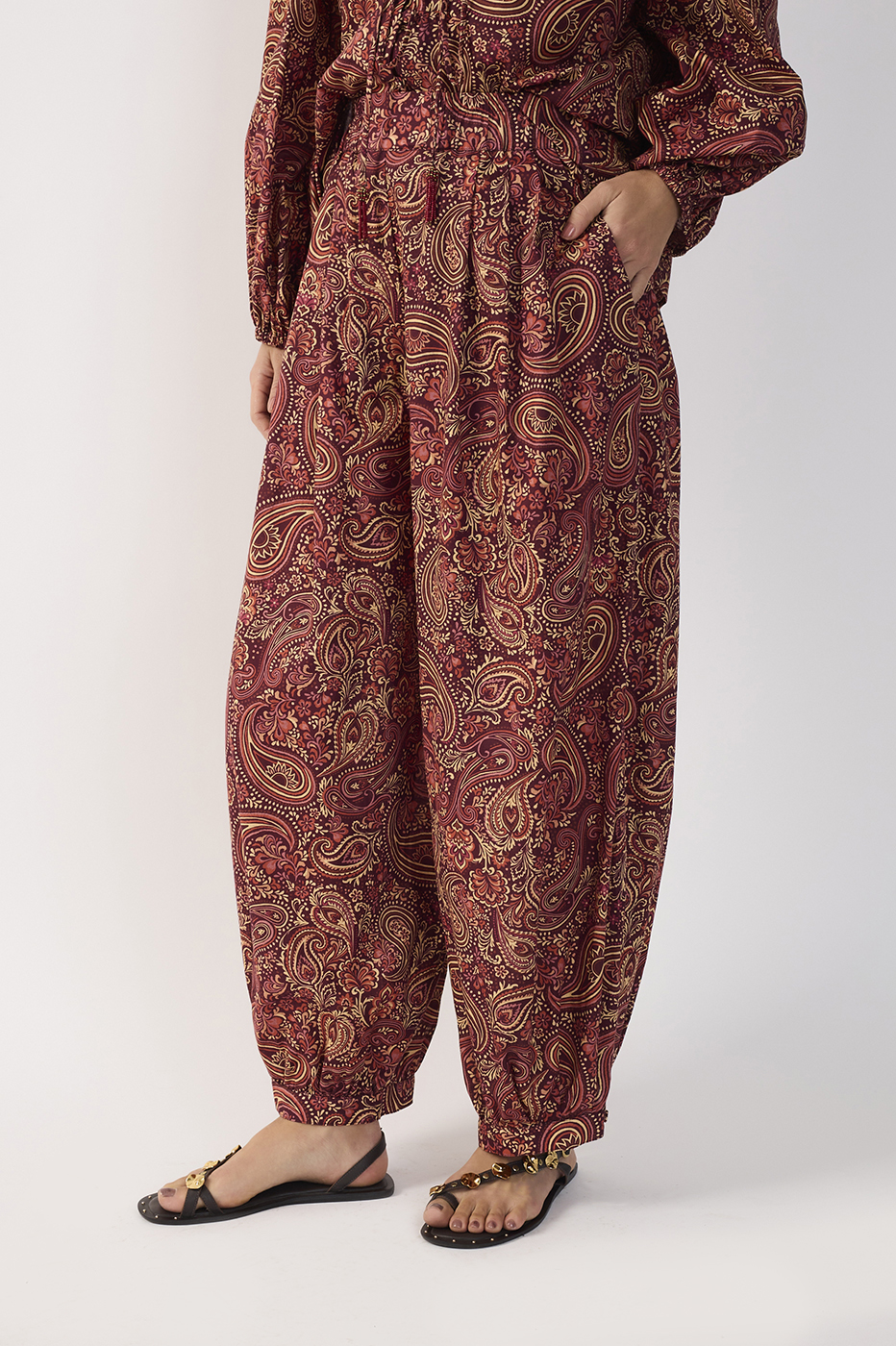 Noite de Inverno Print Pants_4