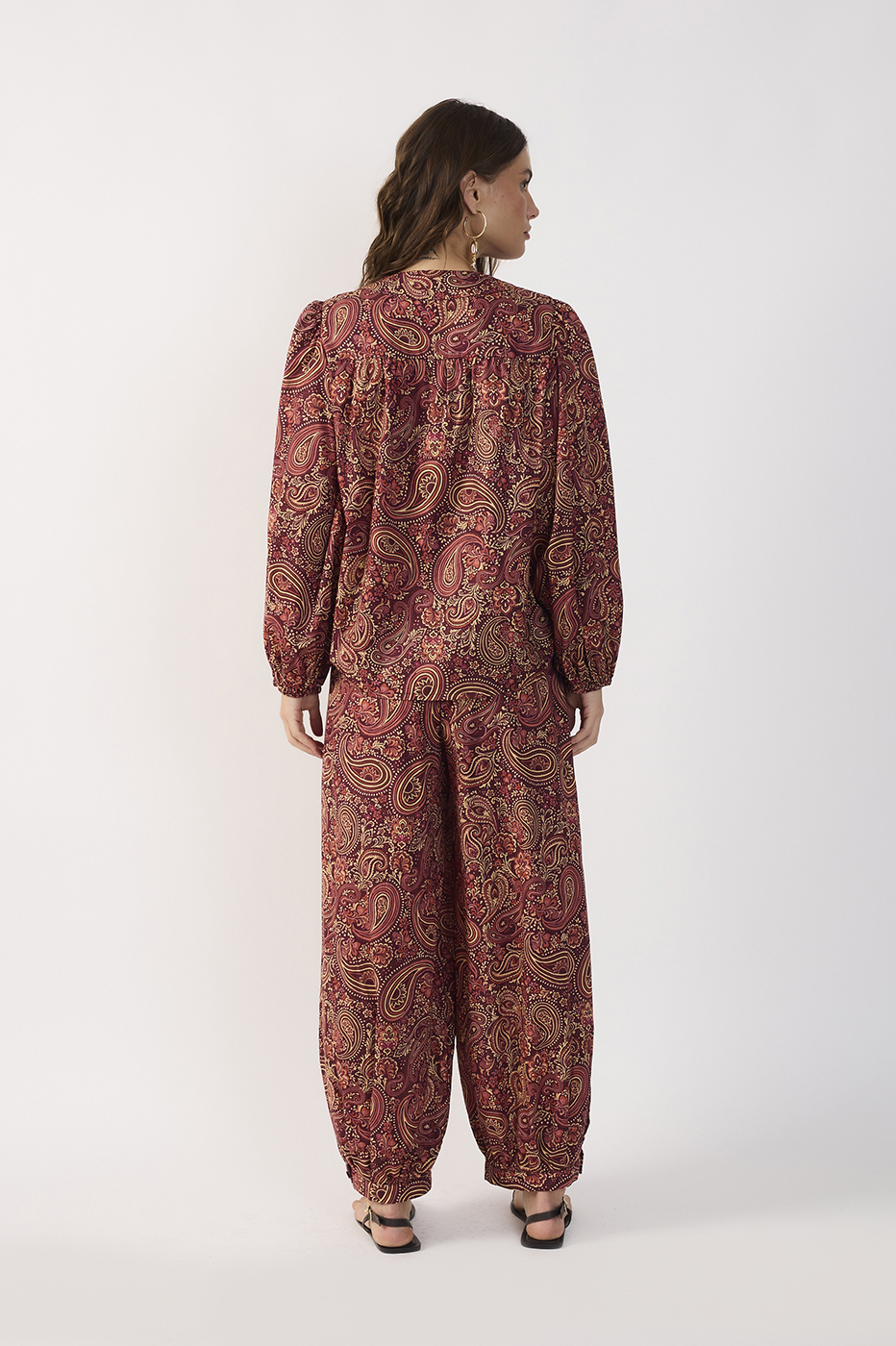 Noite de Inverno Print Pants_6