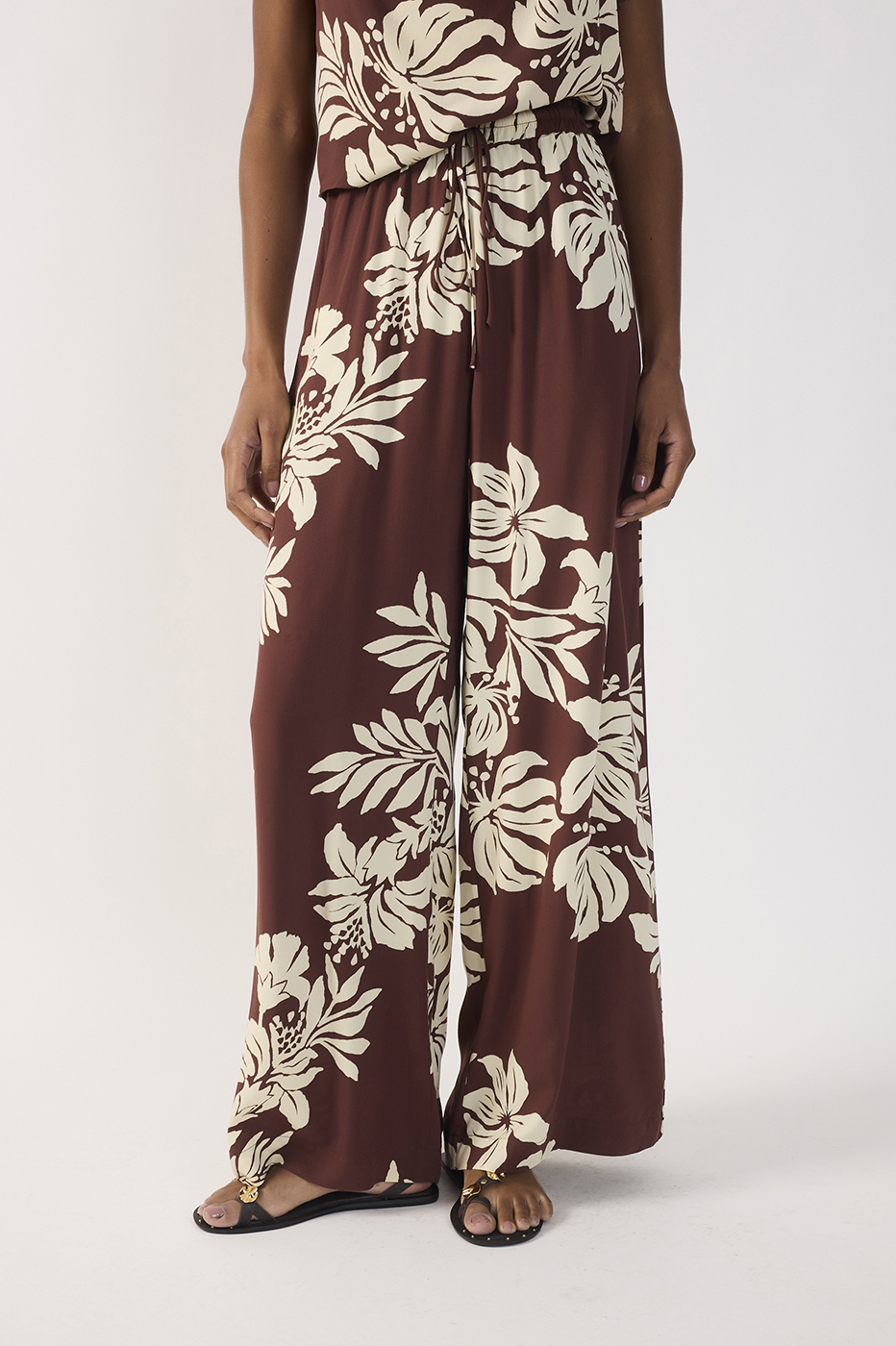Bela Flor Print Pants_4