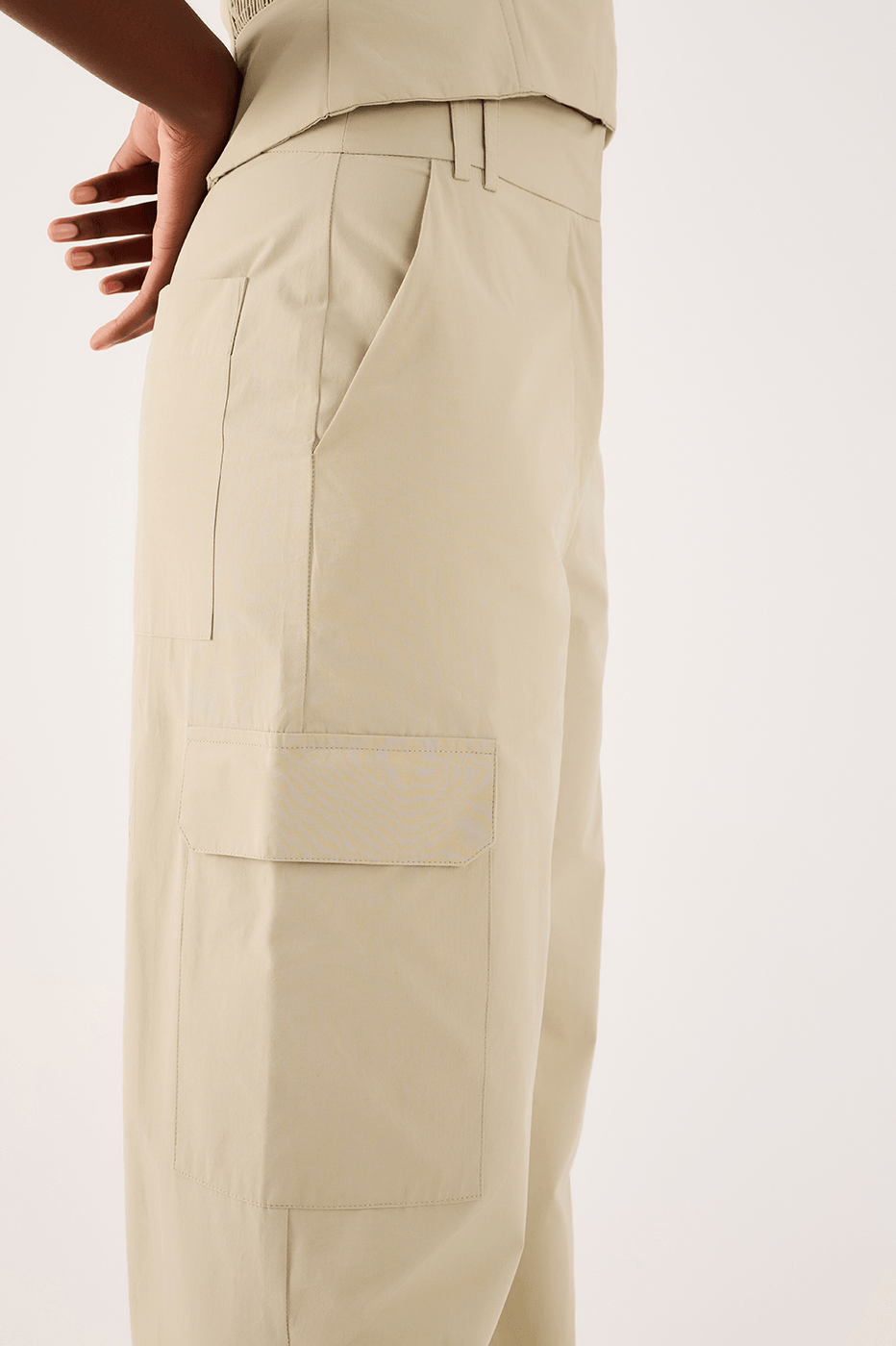 Cotton Pant With Side Pockets_2