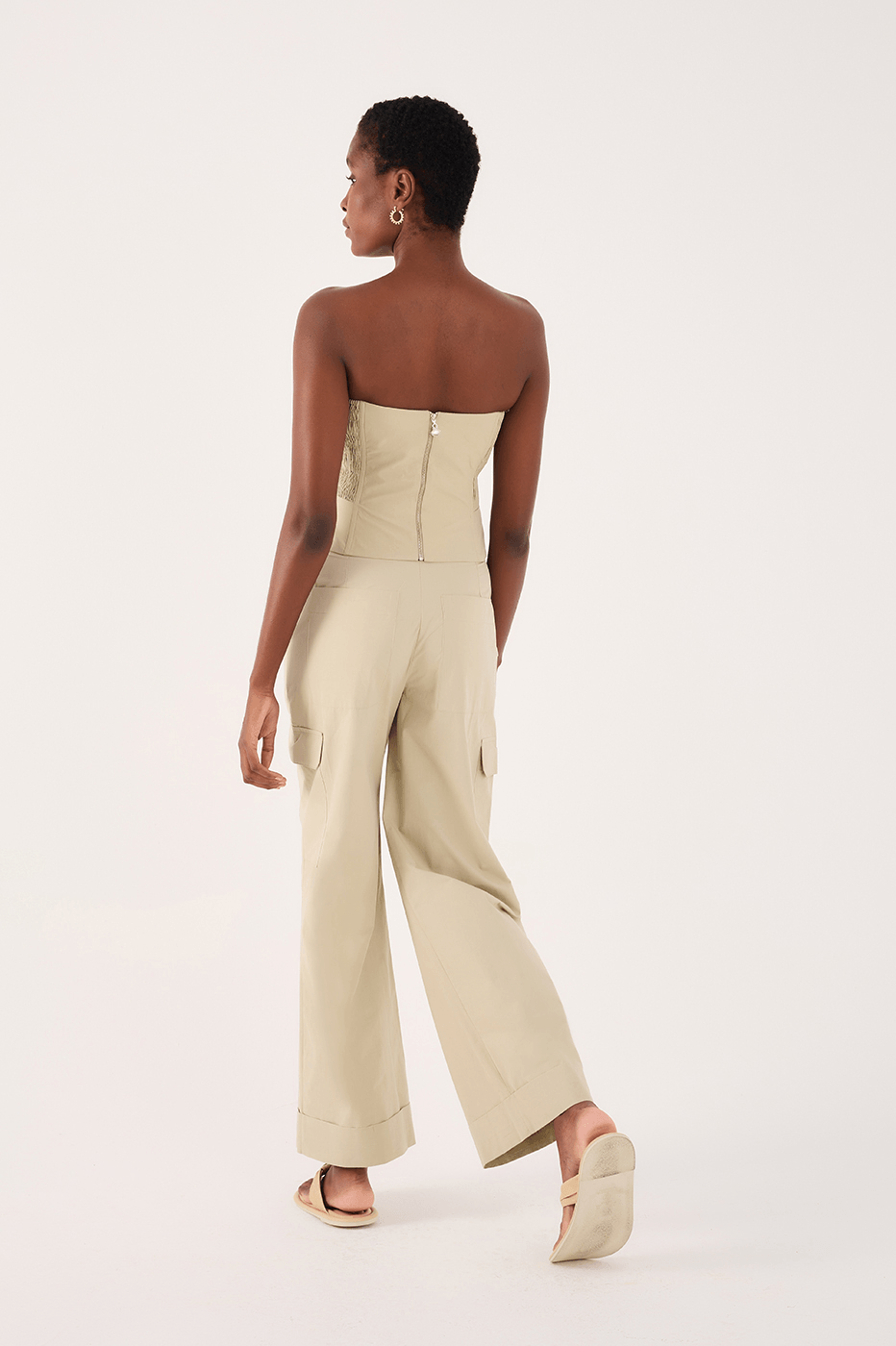 Cotton Pant With Side Pockets_4