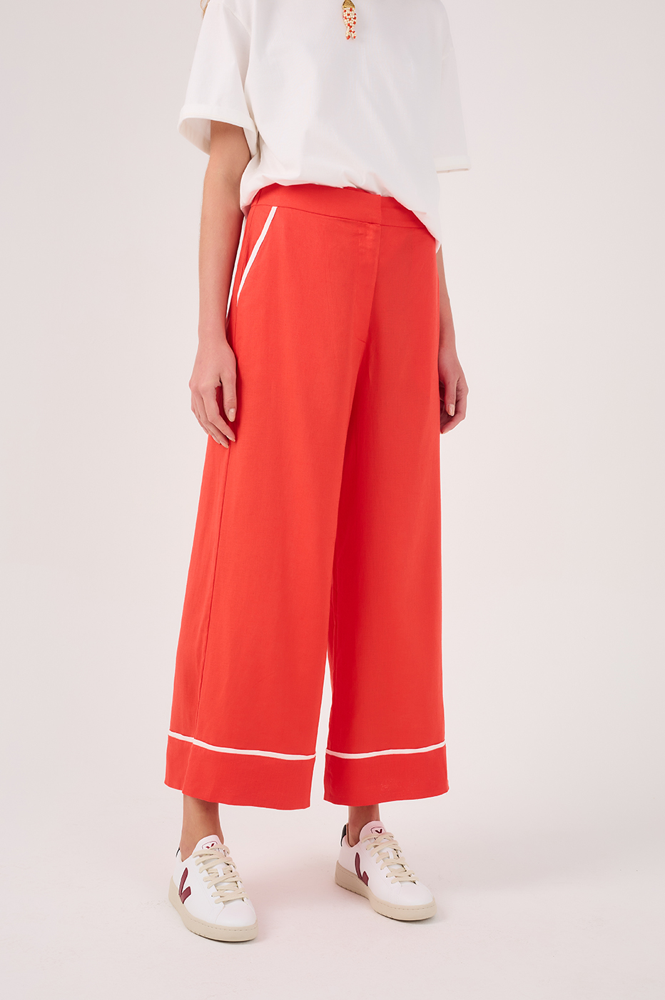 Contrast Crop Pants_6