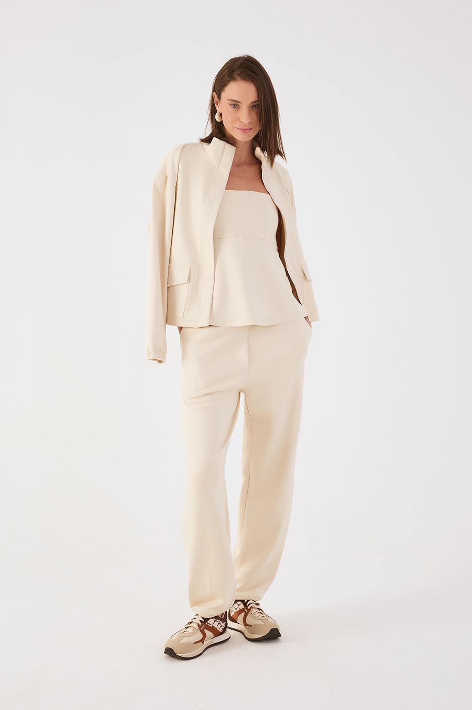 Off-White Polvilho Pleated Pants
