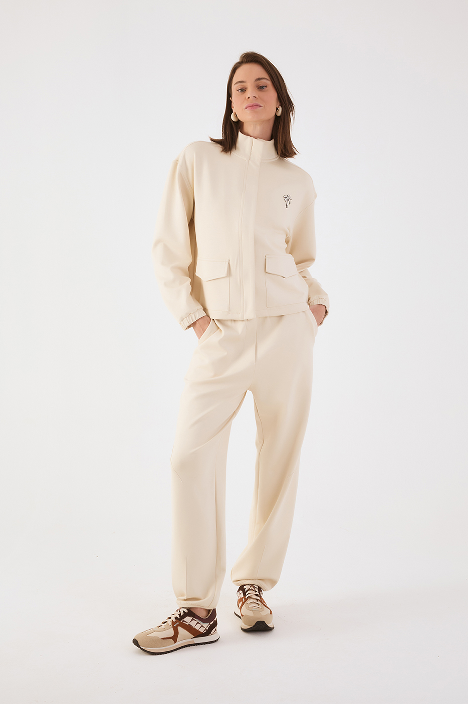 Off-White Polvilho Pleated Pants