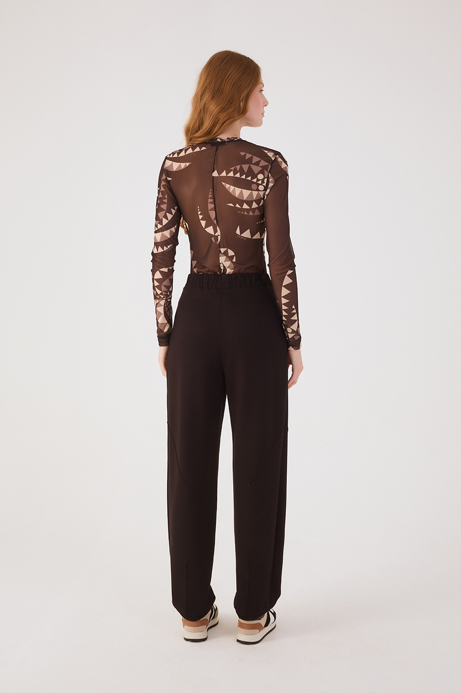 Black Pleated Pants