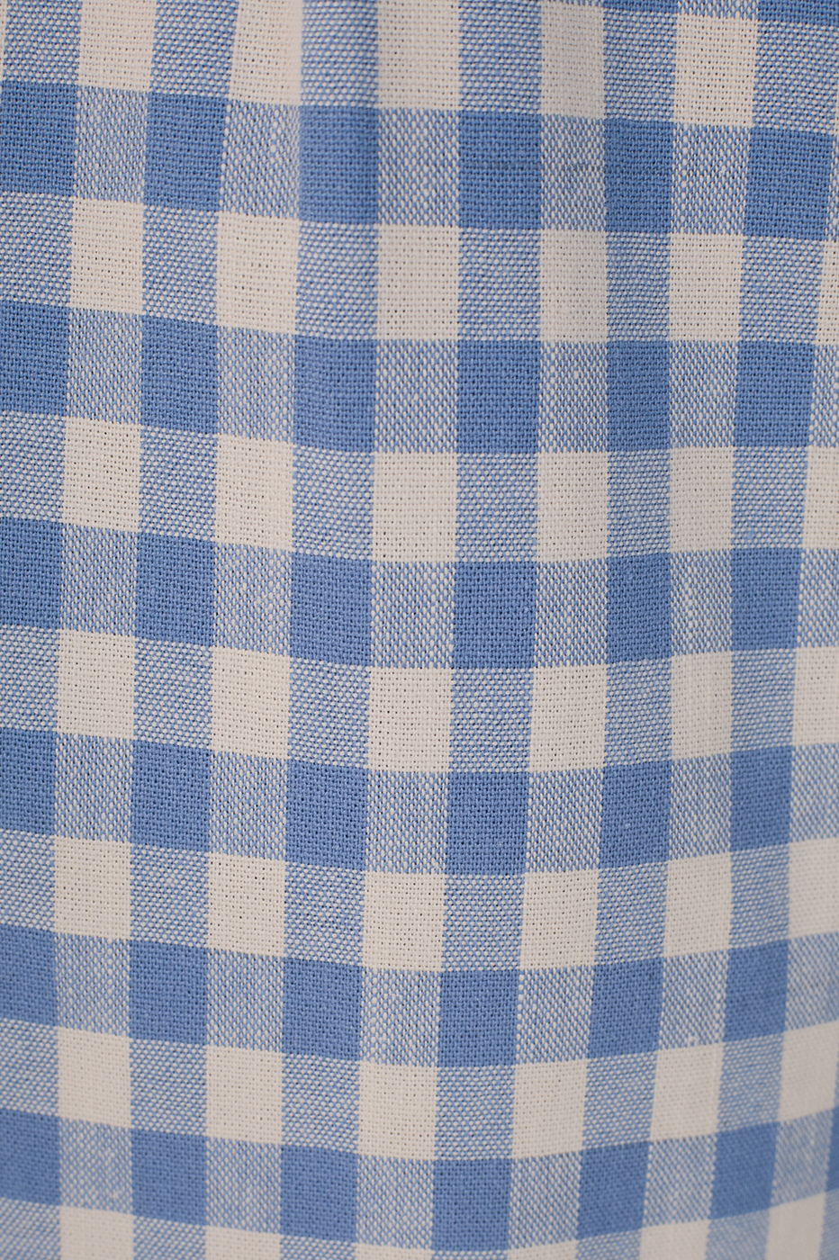 Carrot Fit Cotton Elastane Vichy Pants