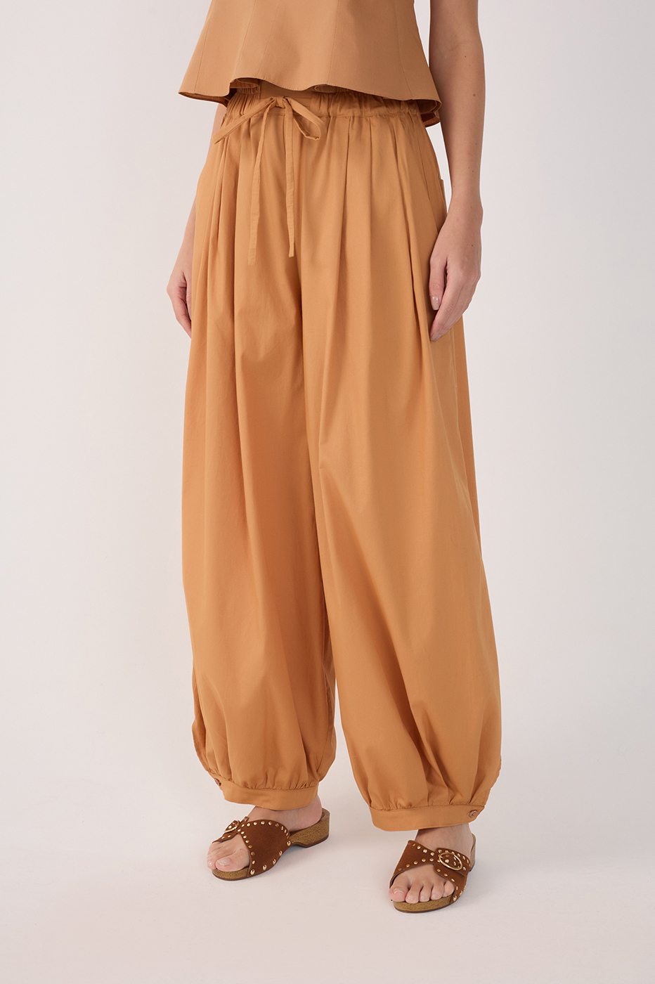 Wide Cotton Pants