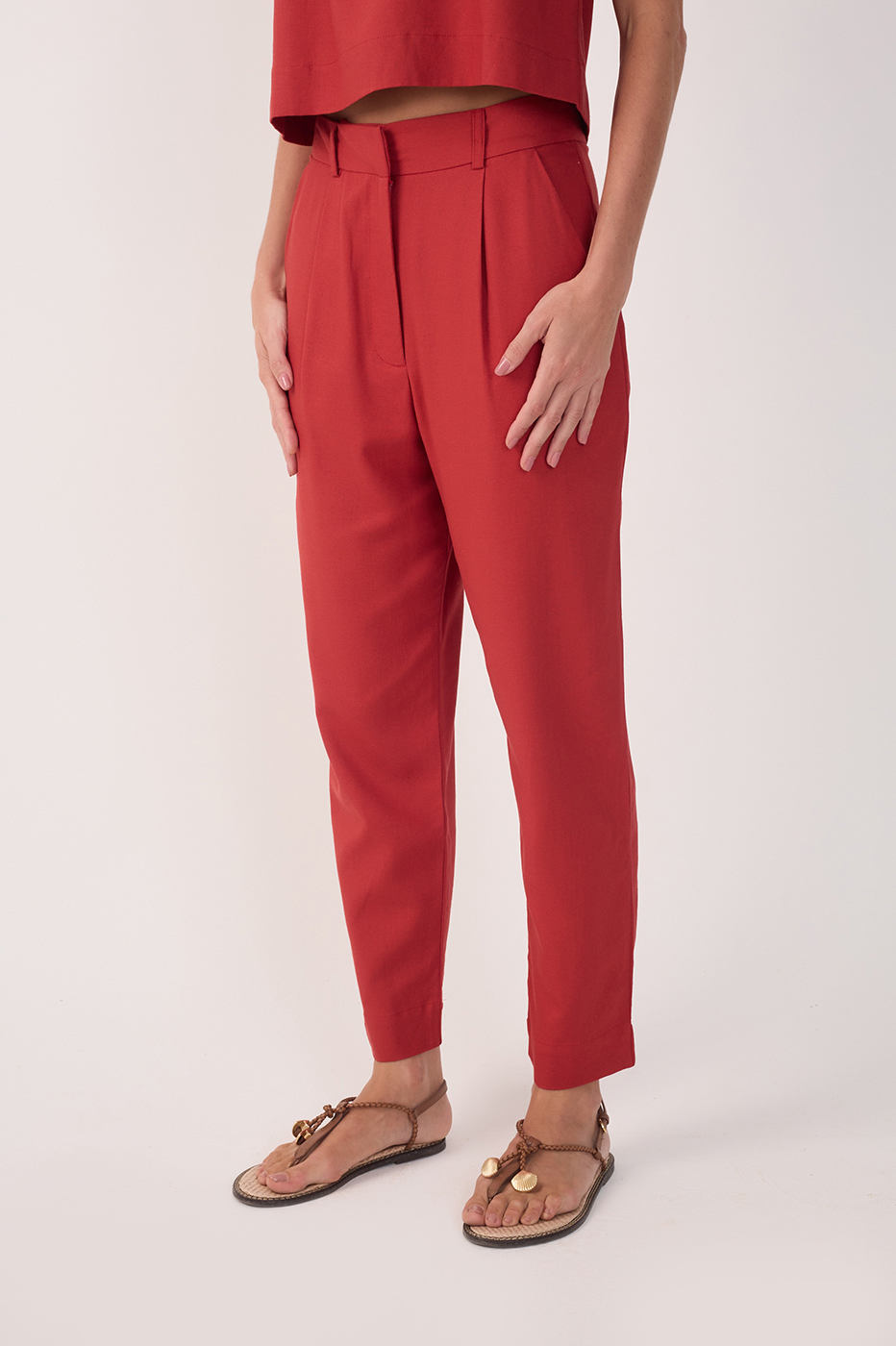 Linen Carrot Pants_3