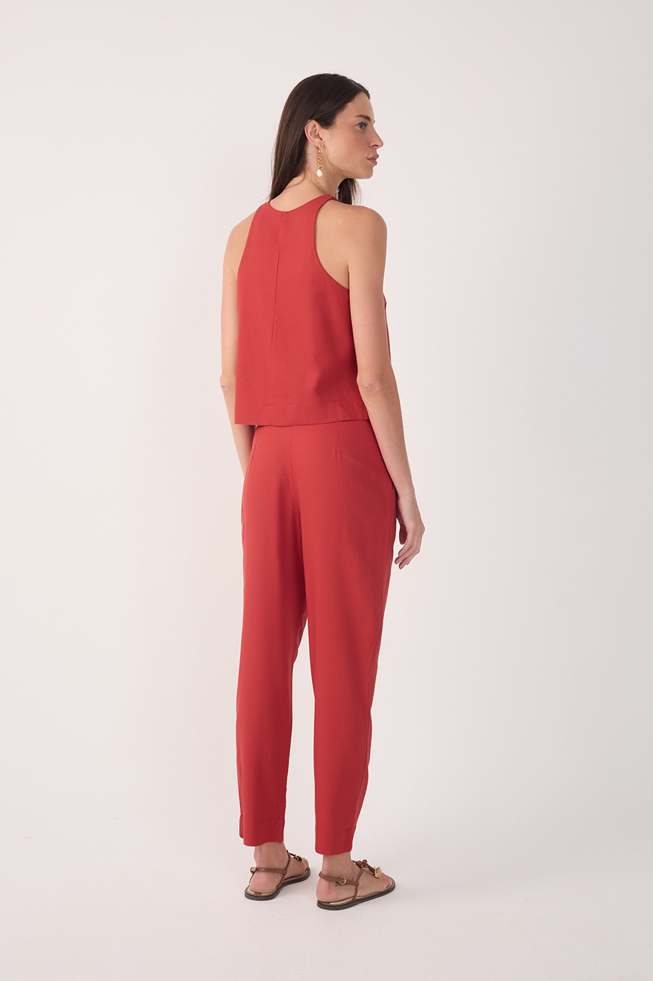 Linen Carrot Pants_5