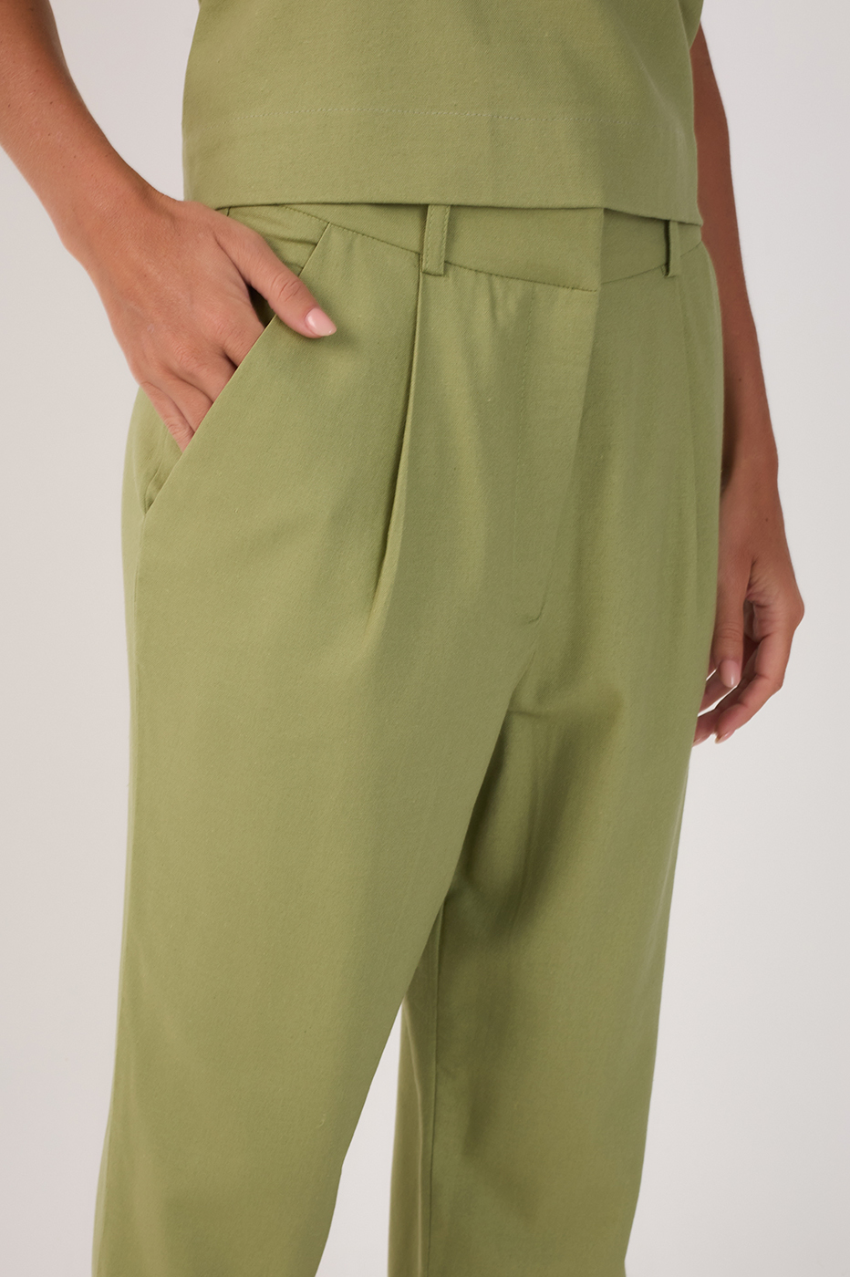 Linen Carrot Pants_4