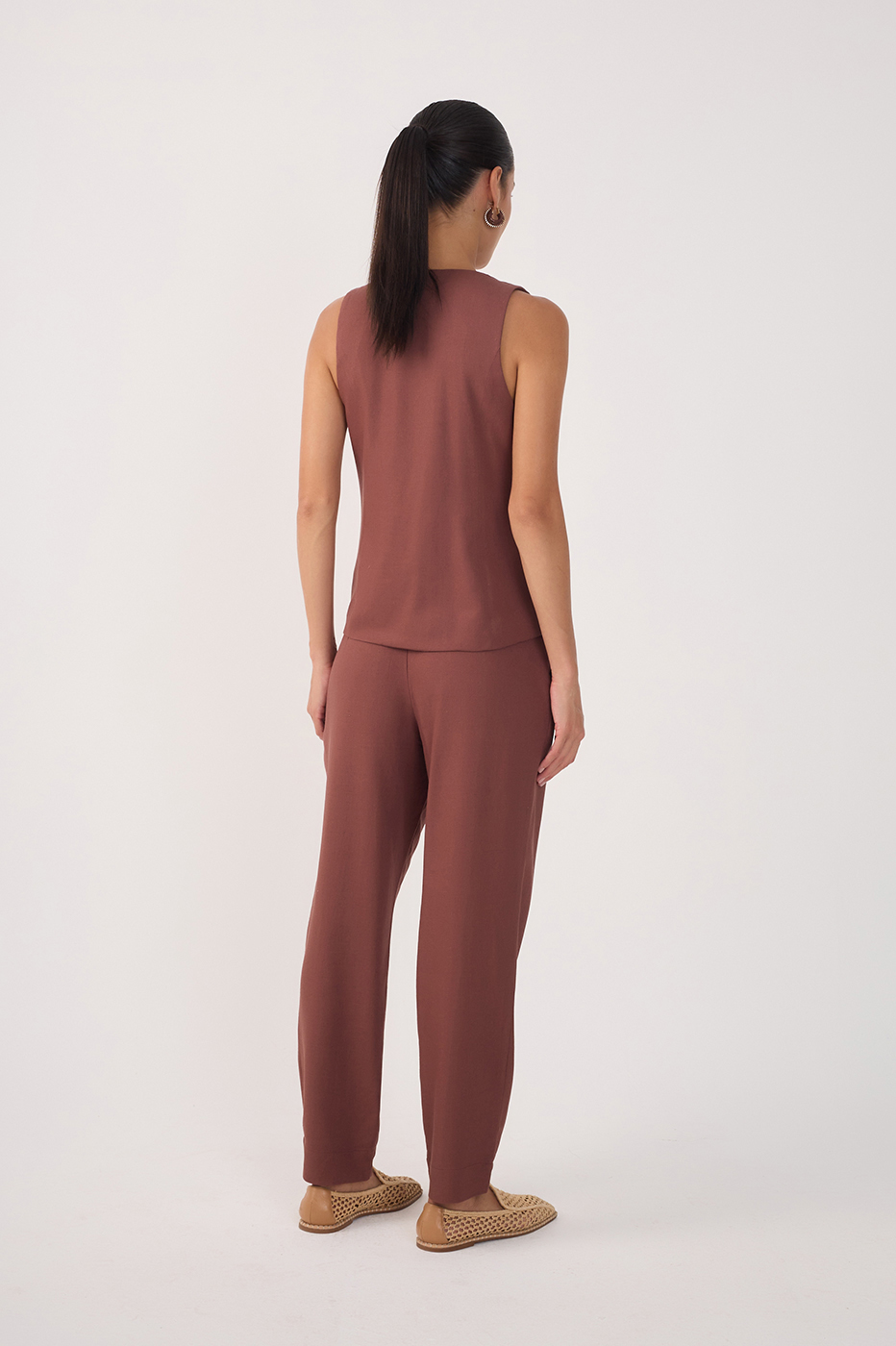 Linen Carrot Pants_5