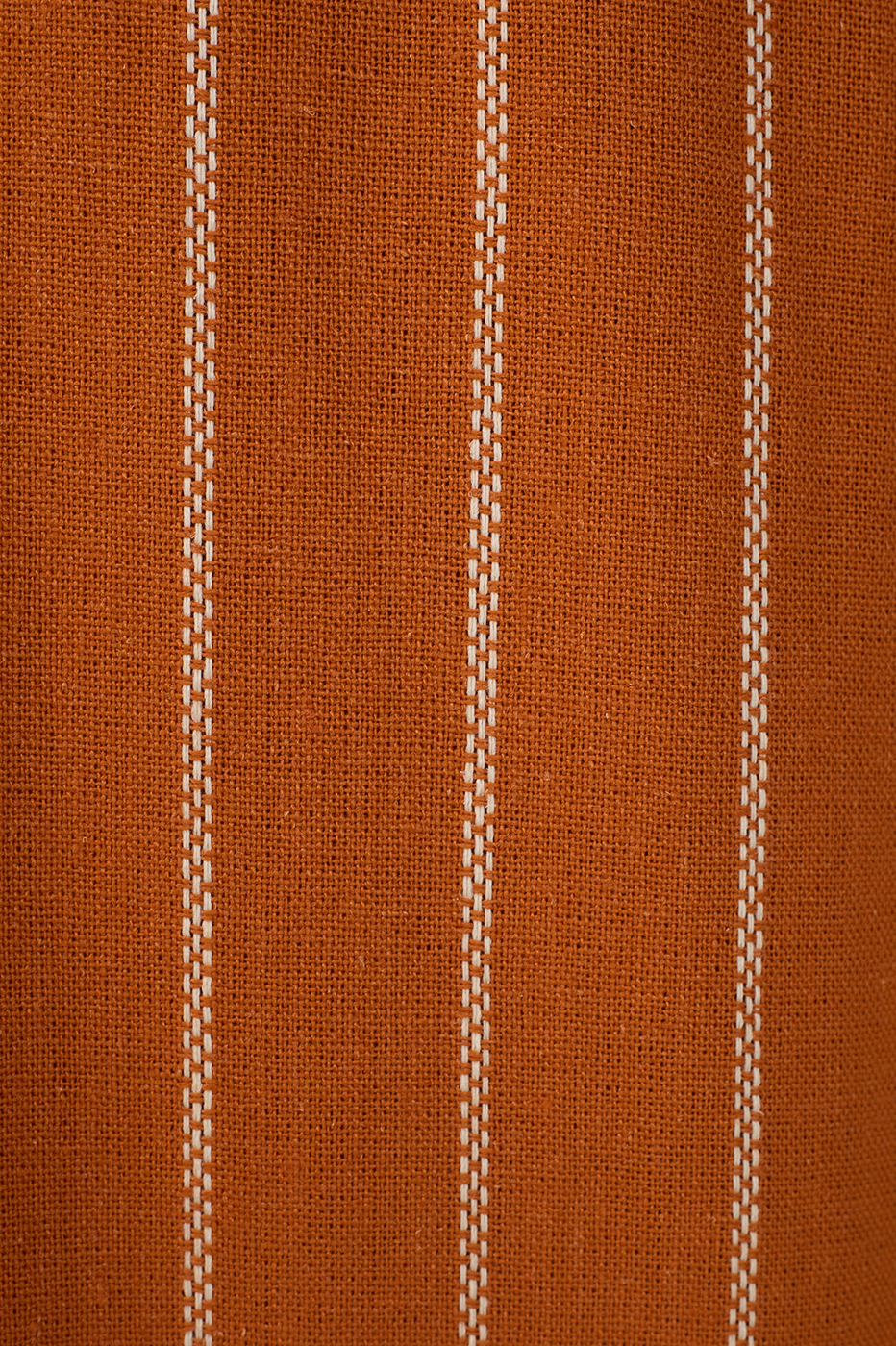 Ochre Striped Pleated Wide-Leg Pants_6