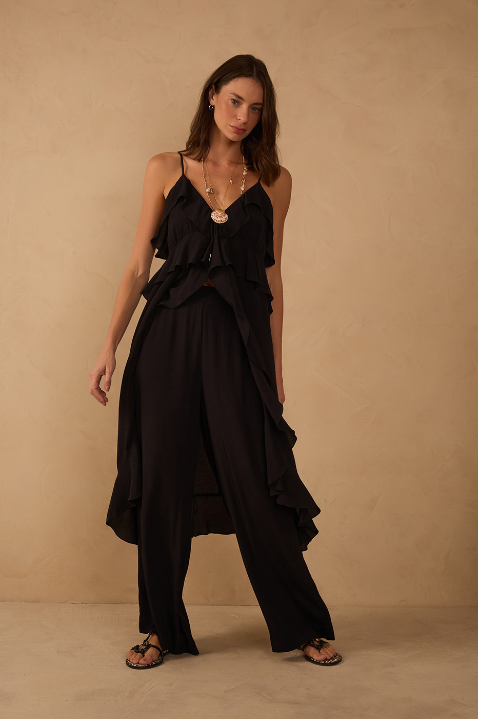 Crepe Wide-Leg Pants_1