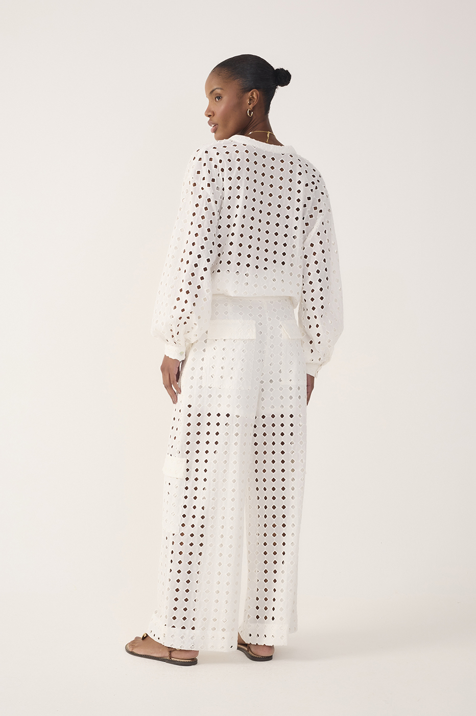 Eyelet Cargo Pocket Pants_6