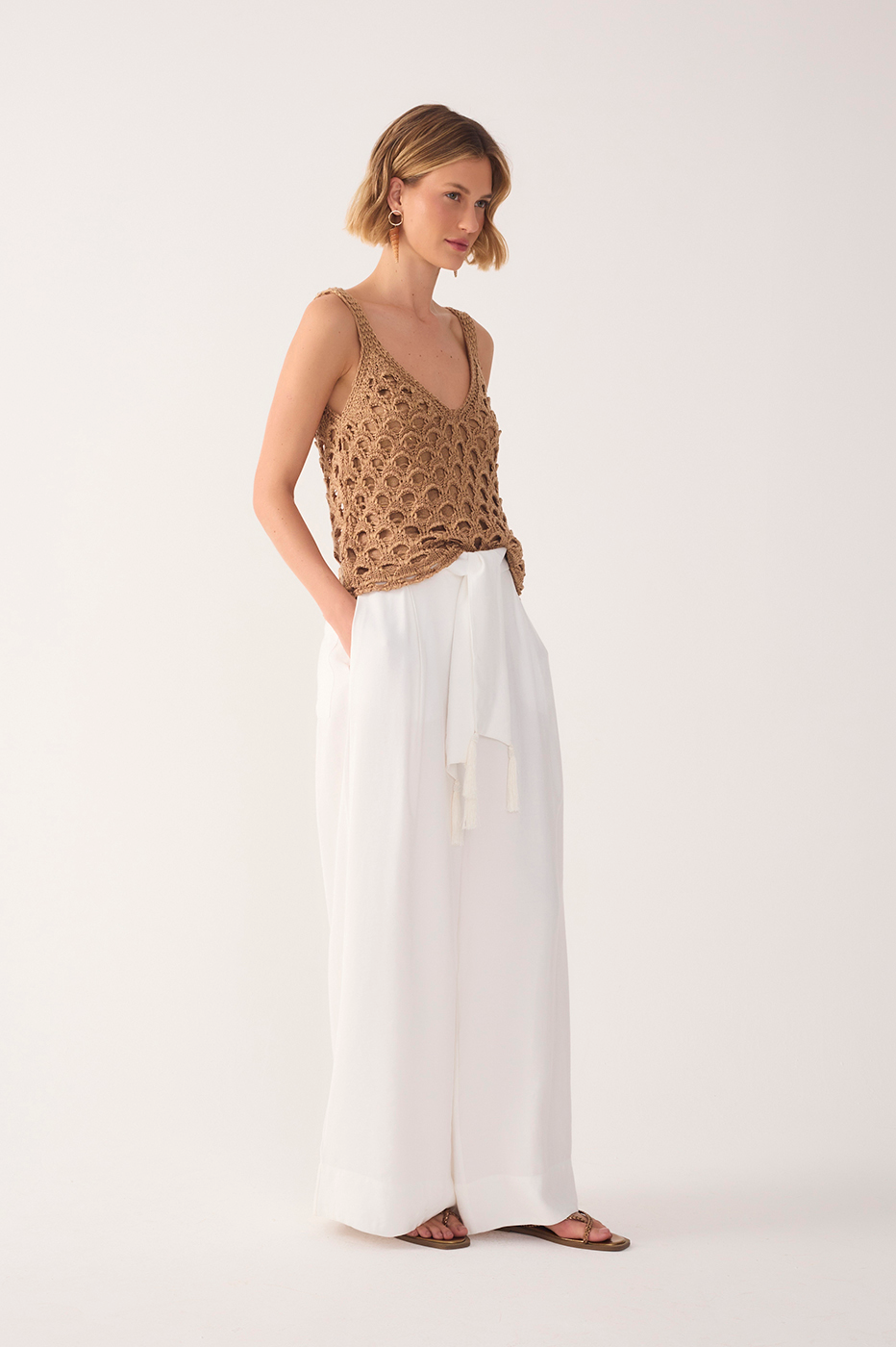 Wide-Leg Tie Waist Pants_3