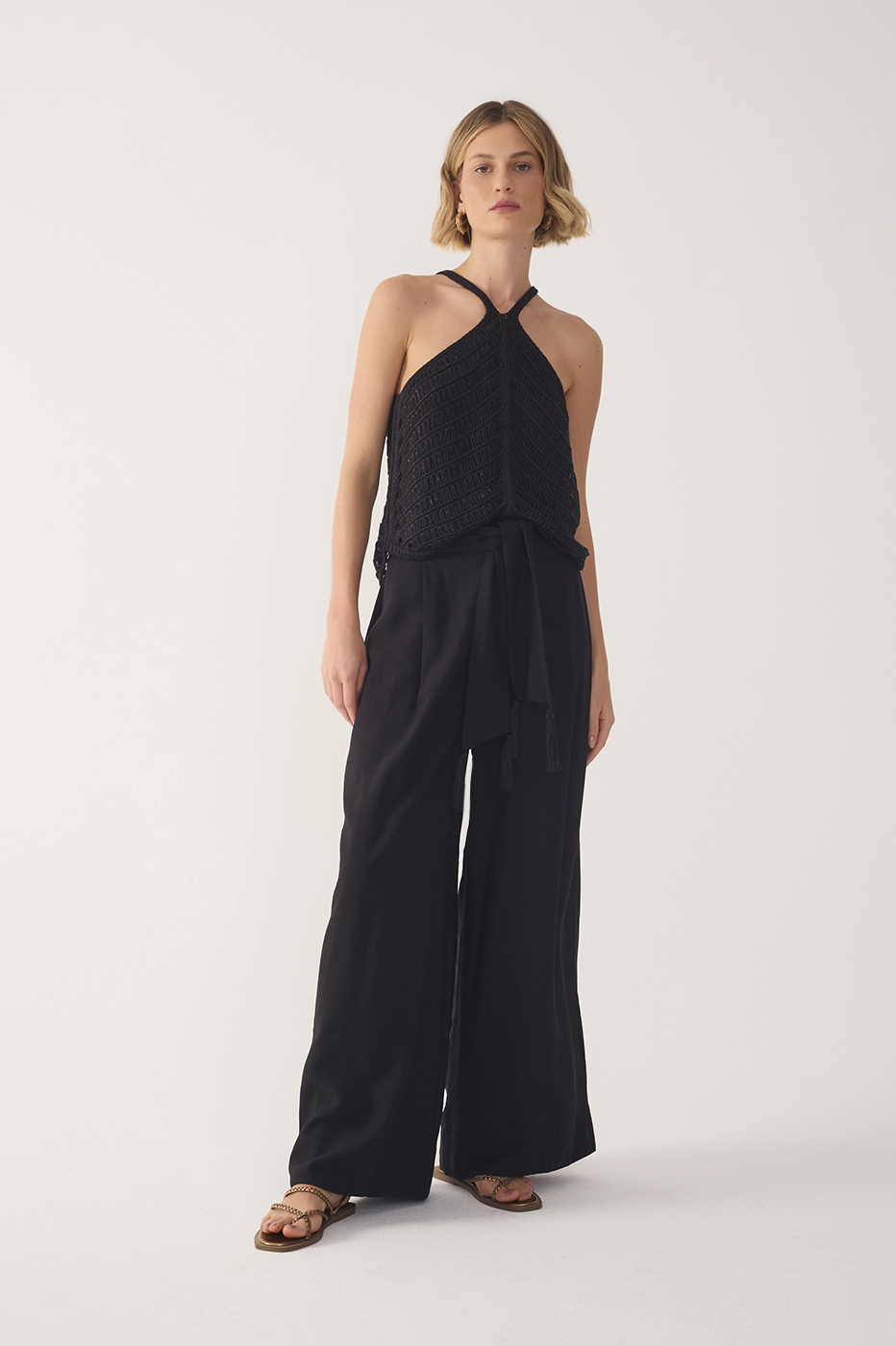 Wide-Leg Tie Waist Pants_2