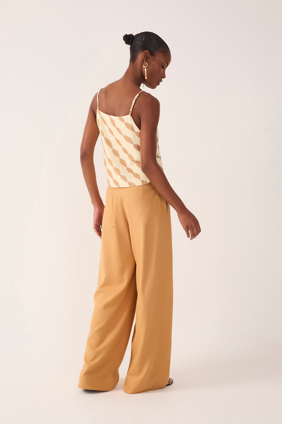 Wrap Linen Pants