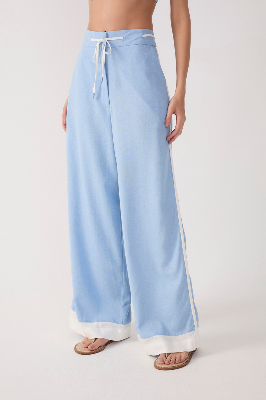 Bicolor Linen Pants_4