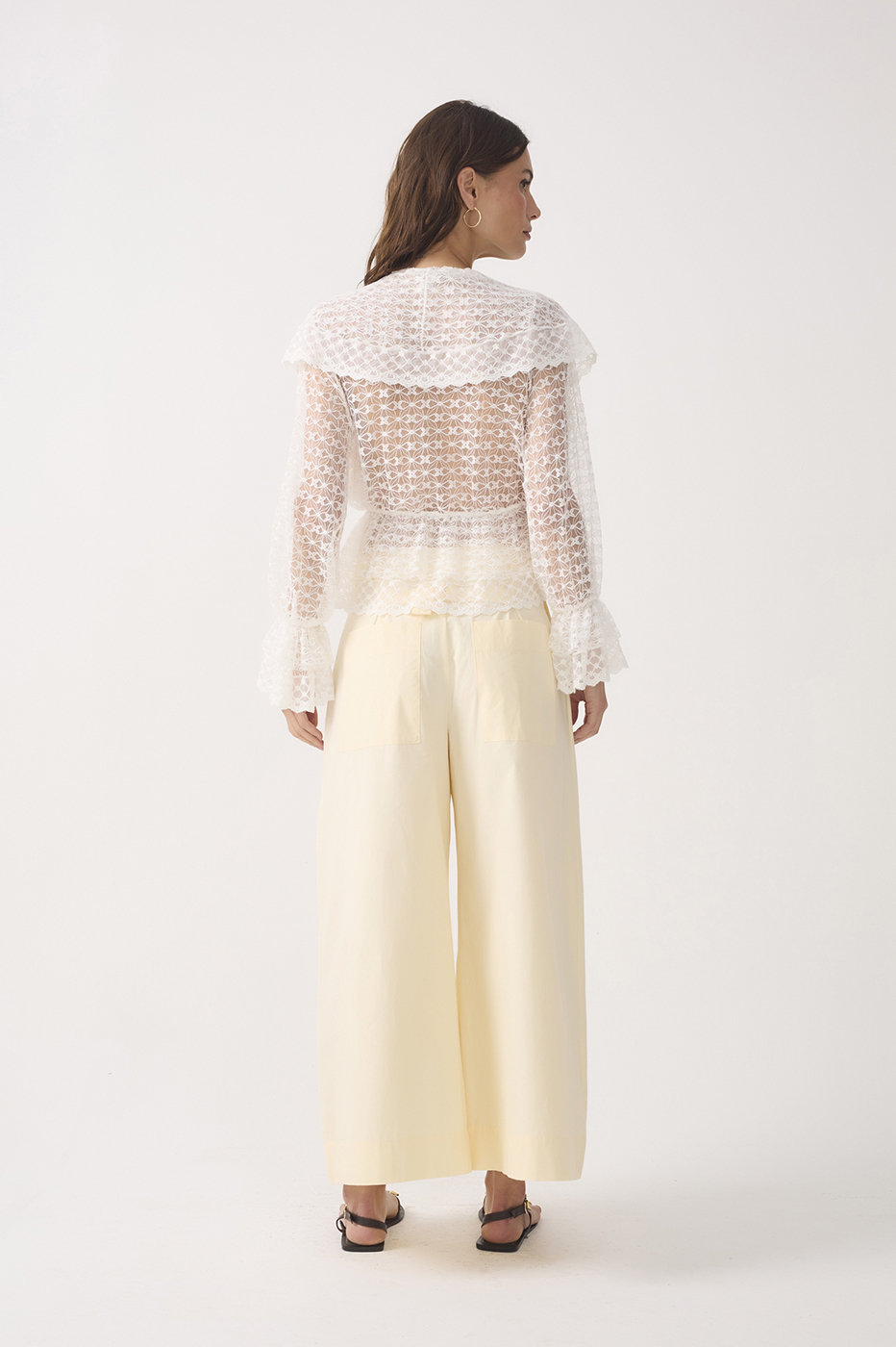 Pockets Wide-Leg Pantacourt Pants_6