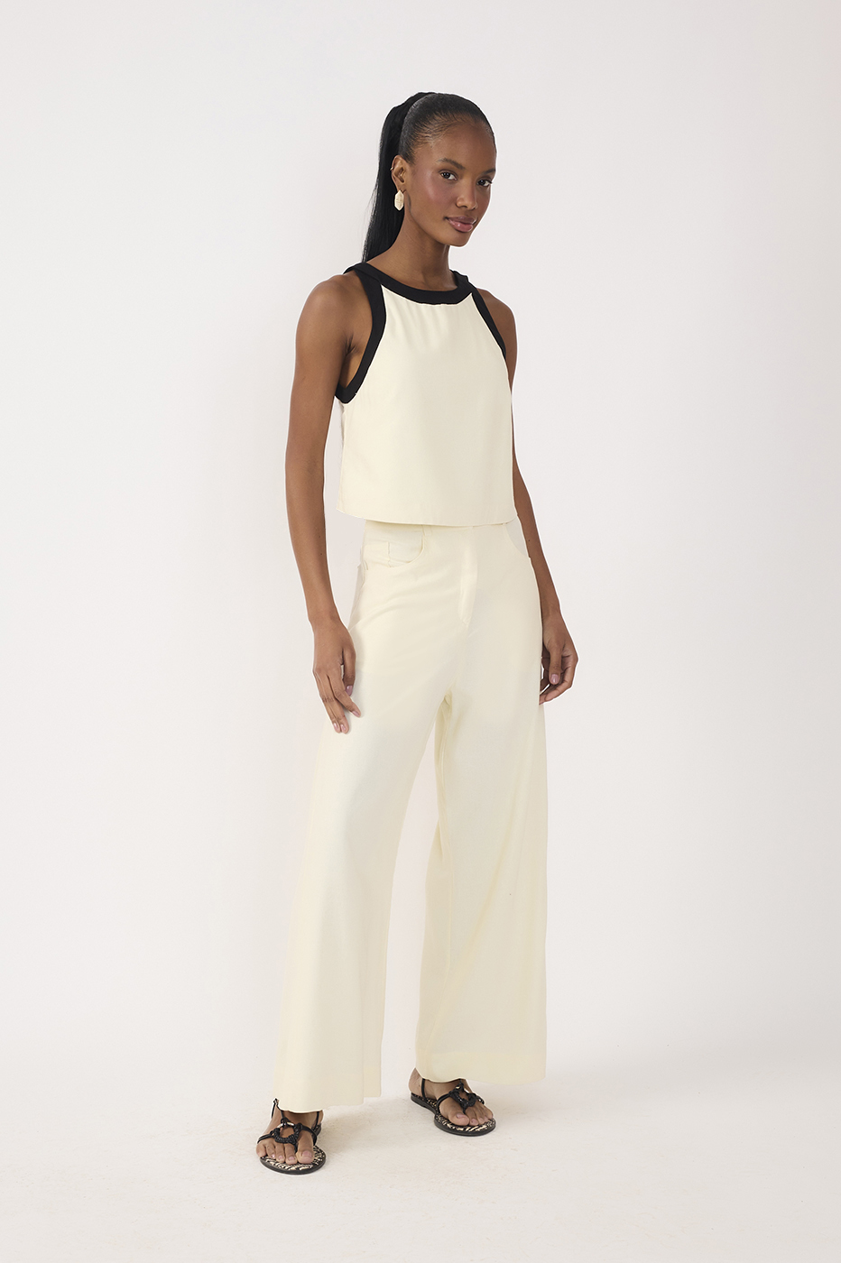 Nesga Cropped Linen Pants_2