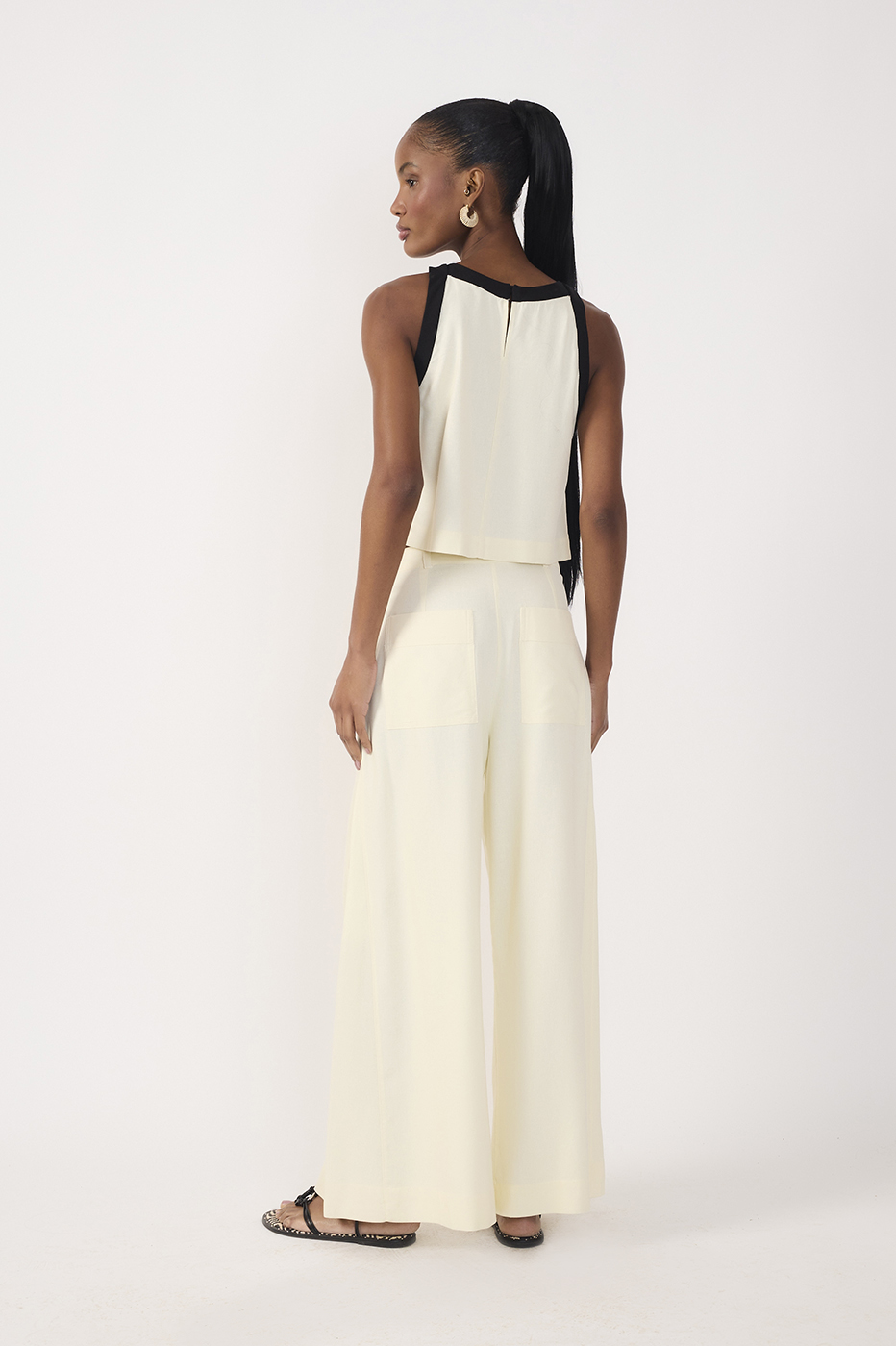 Nesga Cropped Linen Pants_6
