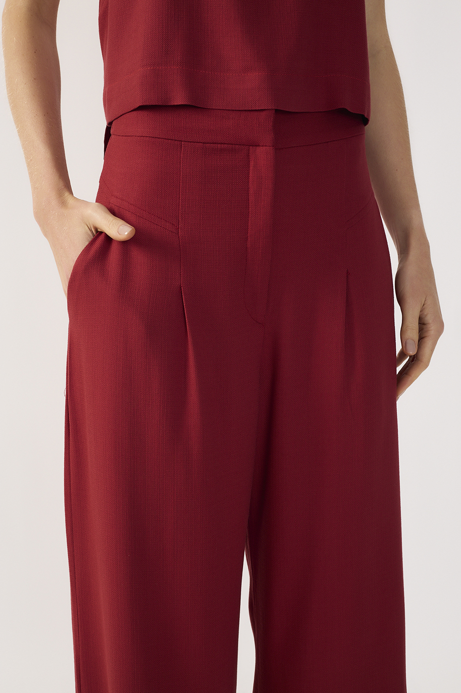Pleated Wide-Leg Pants_6