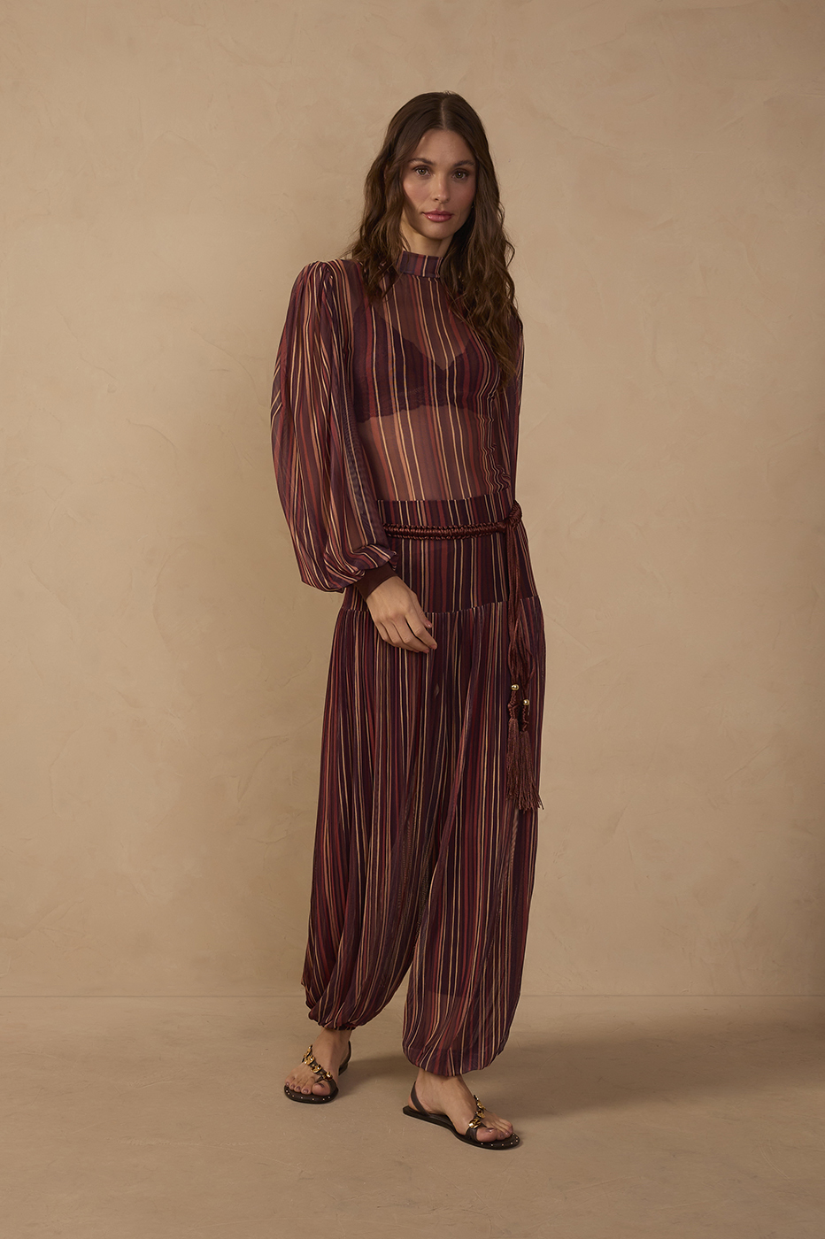 String of Lights Mesh Pants_1