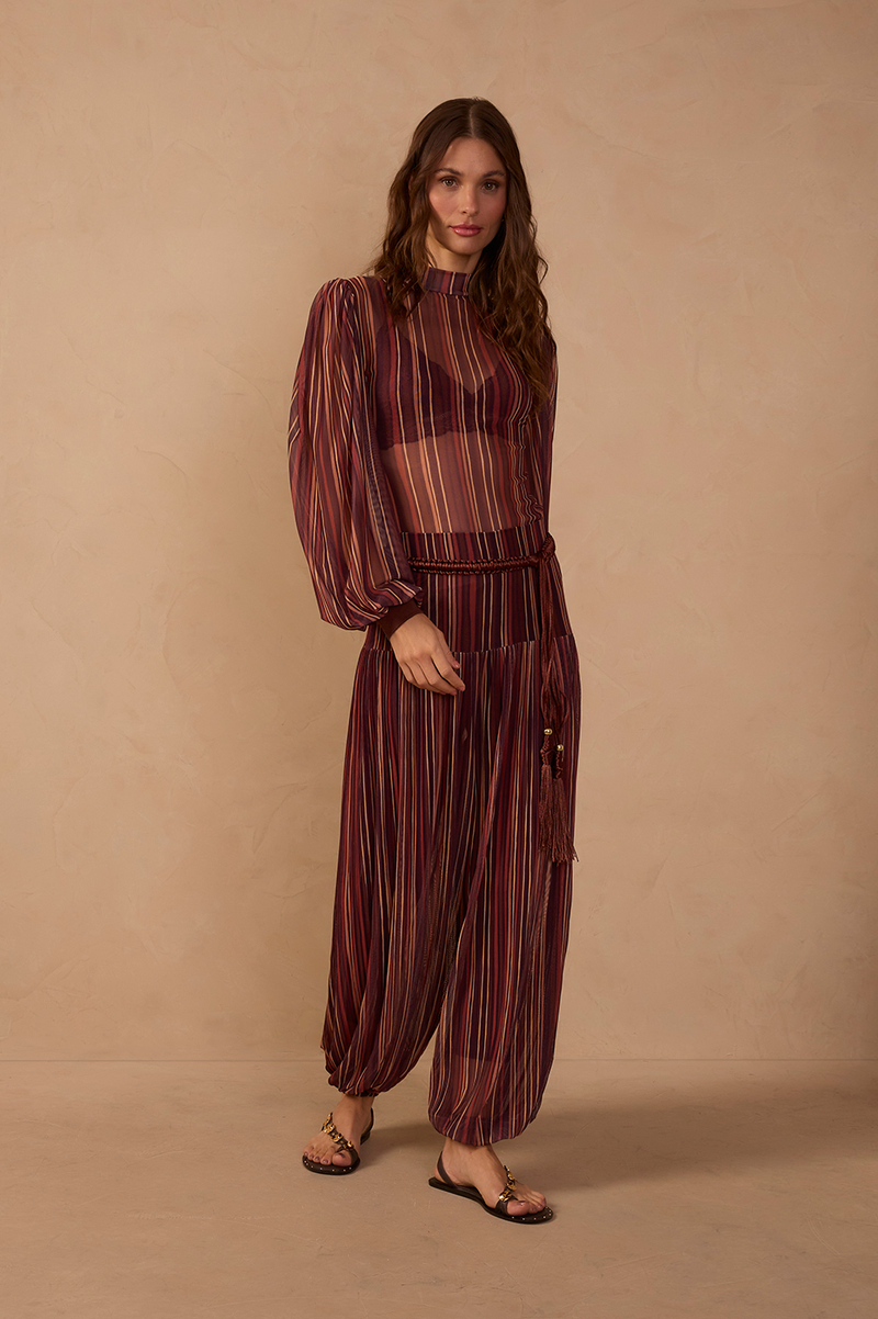 String of Lights Mesh Pants_1