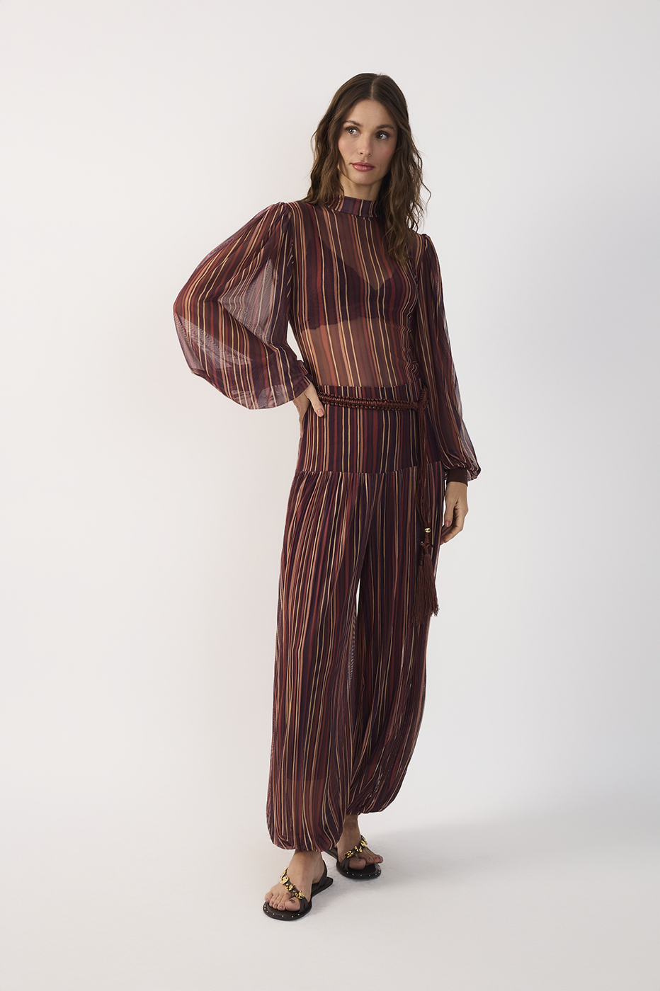 String of Lights Mesh Pants_2