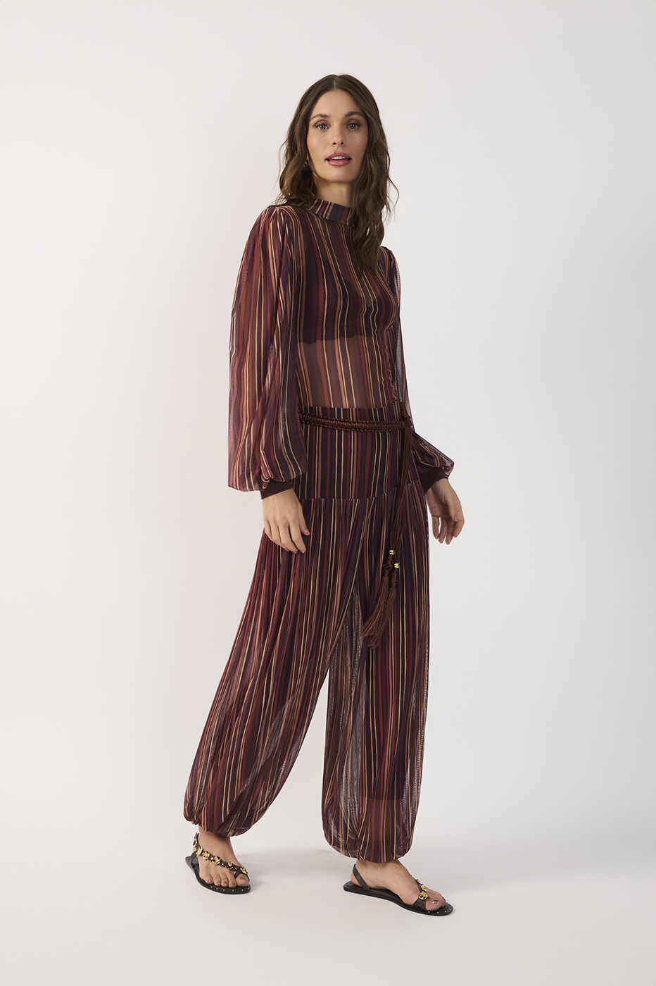 String of Lights Mesh Pants_3