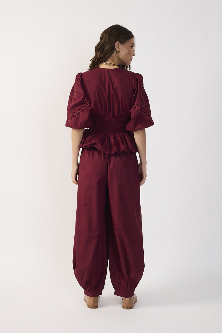 Embroidered Balloon Pants_6