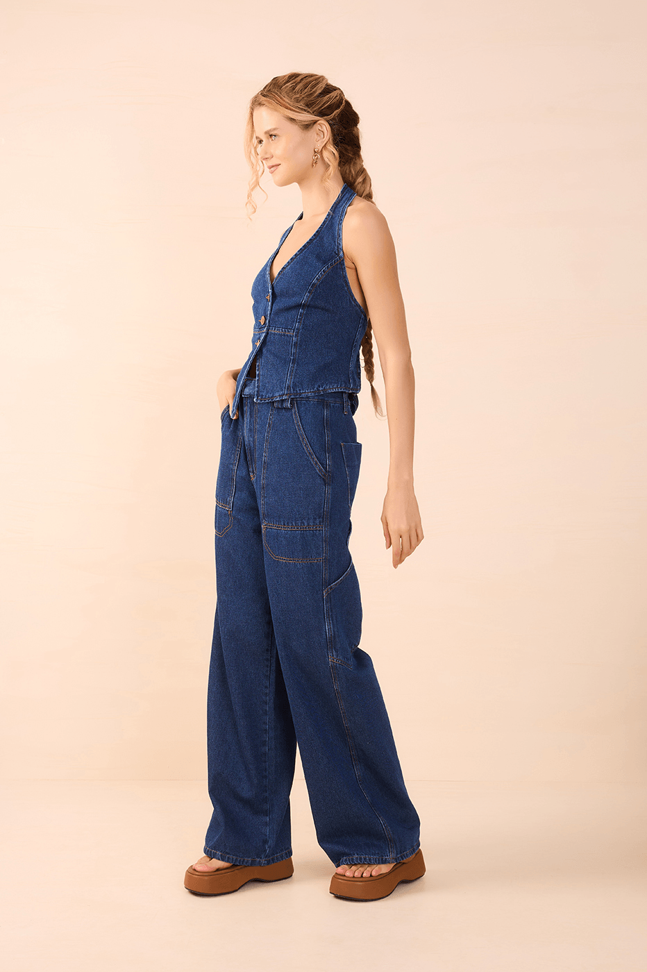 Jeans Pants with Pockets